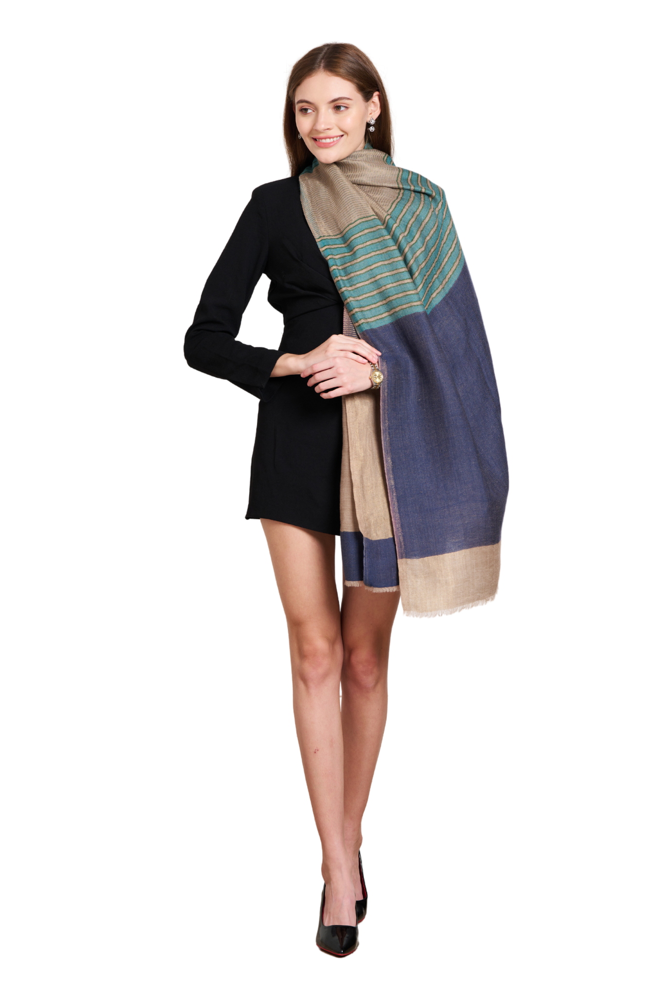 Taroob Fine Wool Moonlight Stole