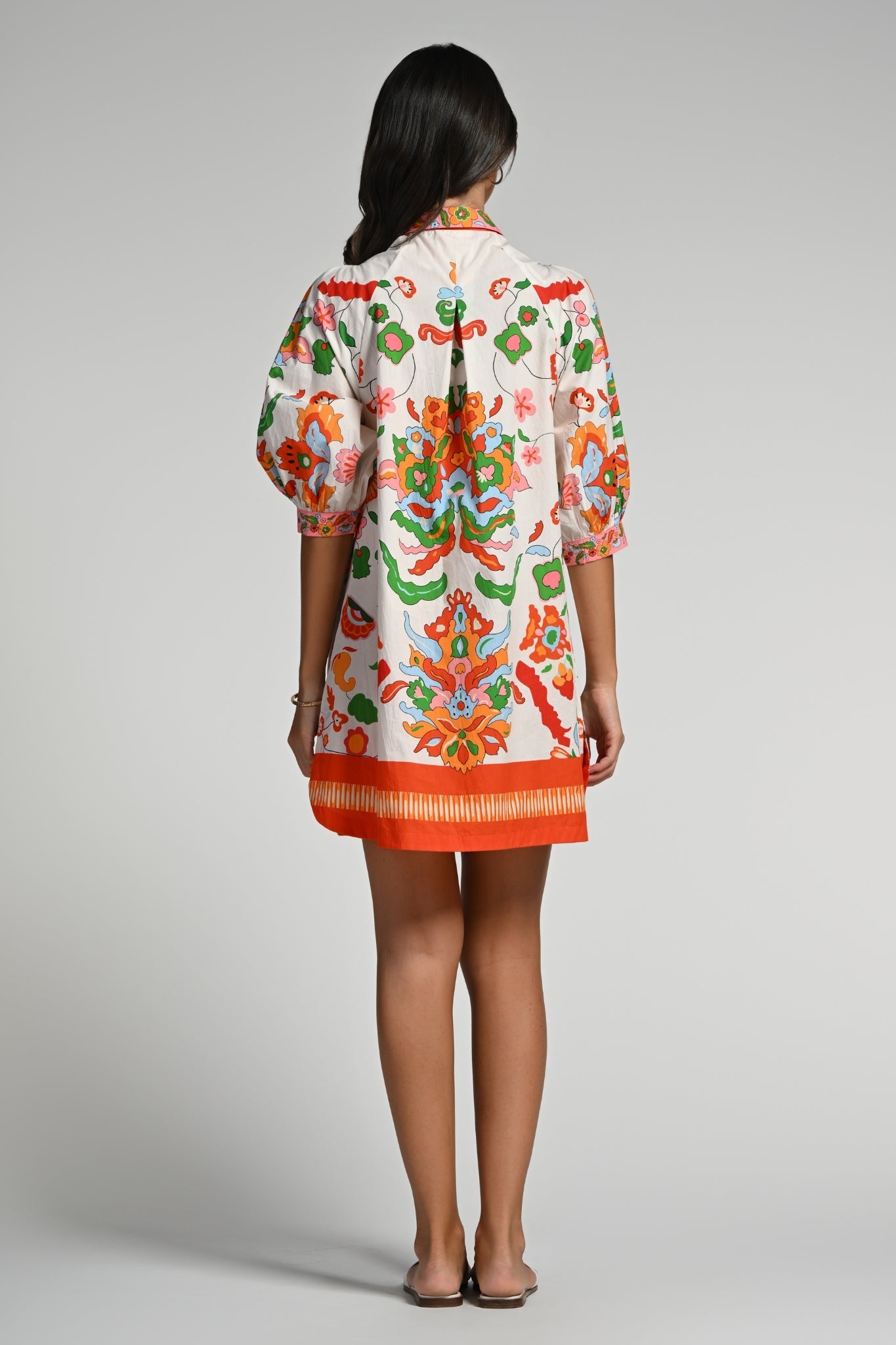 Taroob Floral Utopia Cotton Dress