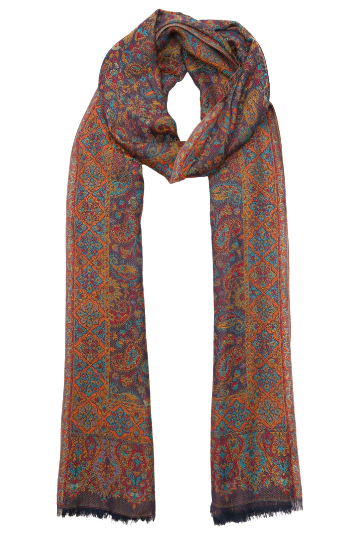 Taroob Antique Jamawar Silk Modal Shawl