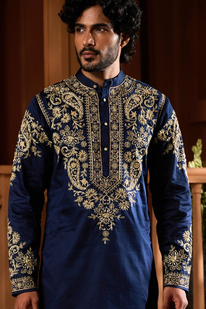 Taroob Hand Zardozni Falaknuma Kurta Set