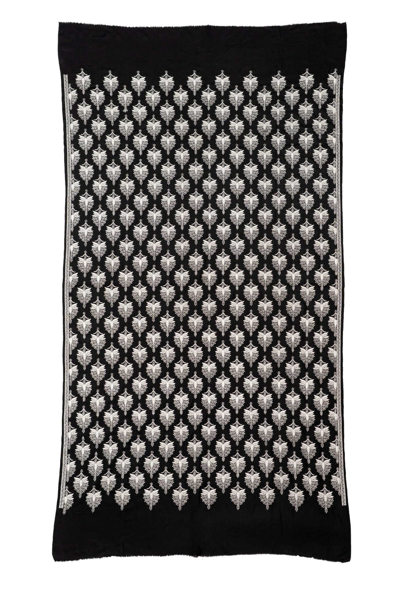 Taroob Embroidered Jamawar Stole