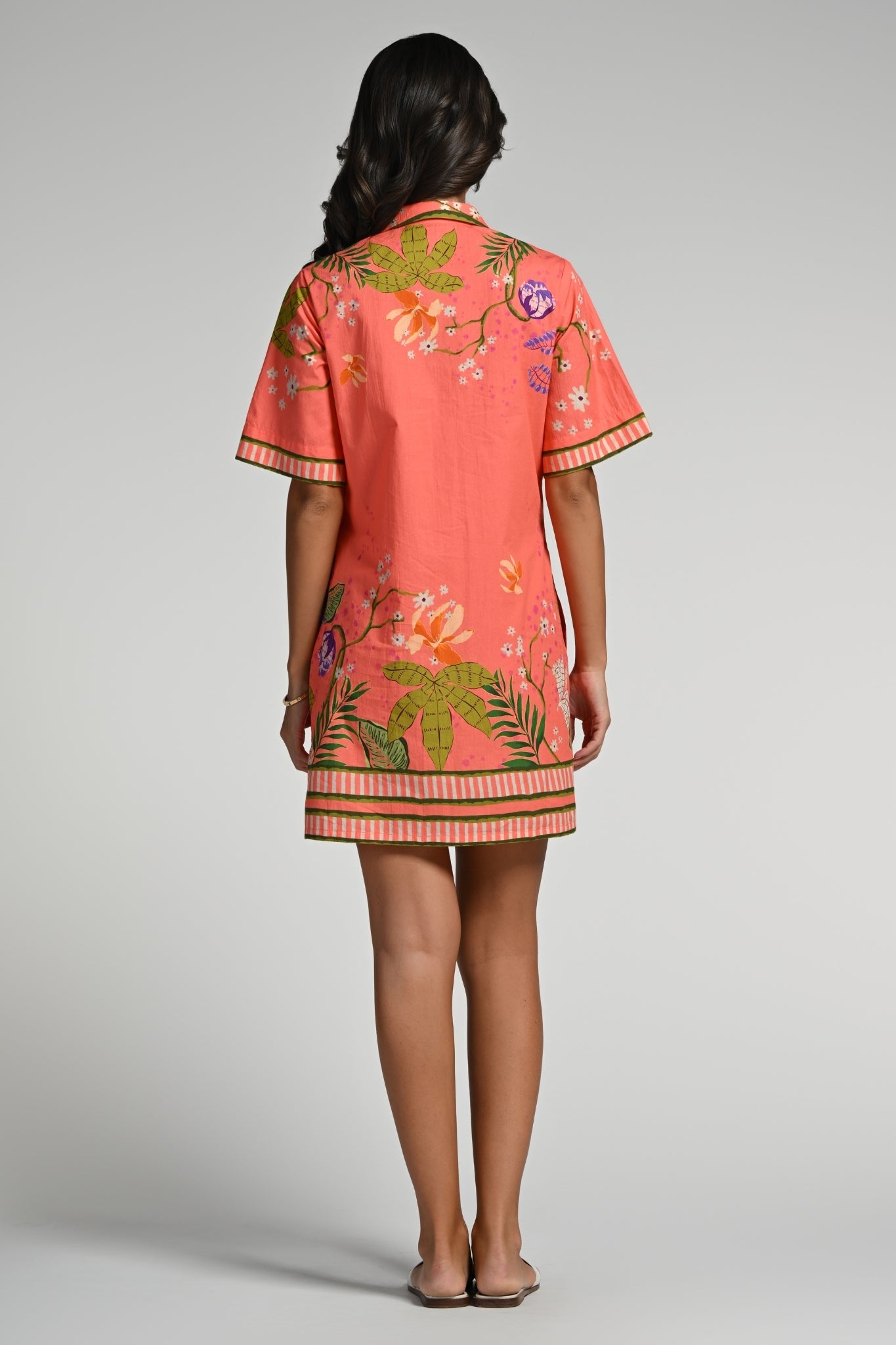 Taroob Monkey Pop Cotton Dress