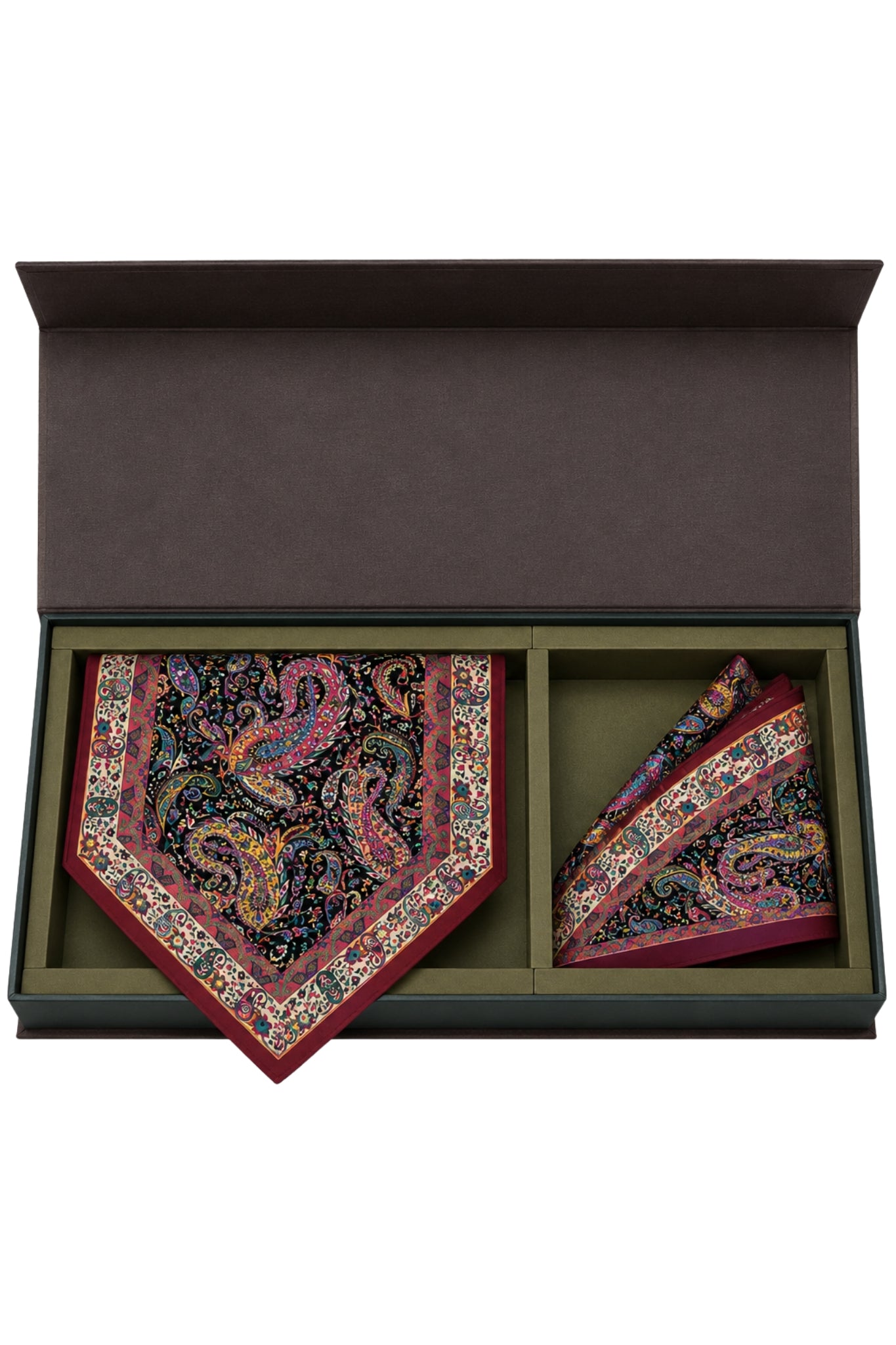 Taroob Gift Set of Pocket Square & Cravat