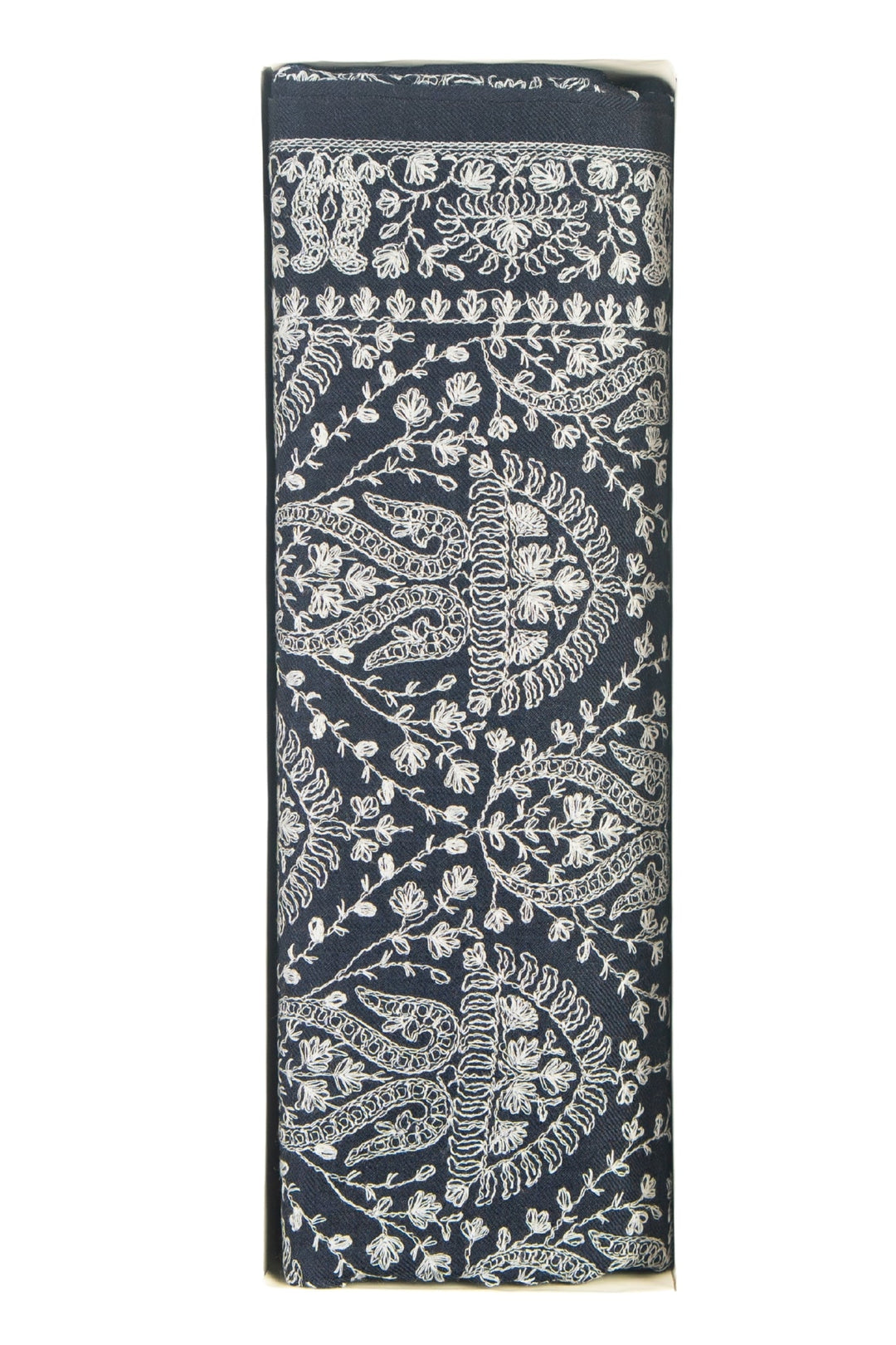 Taroob Gift Set of Regal Unisex Kashmiri Embroidered Stole for Him or Her