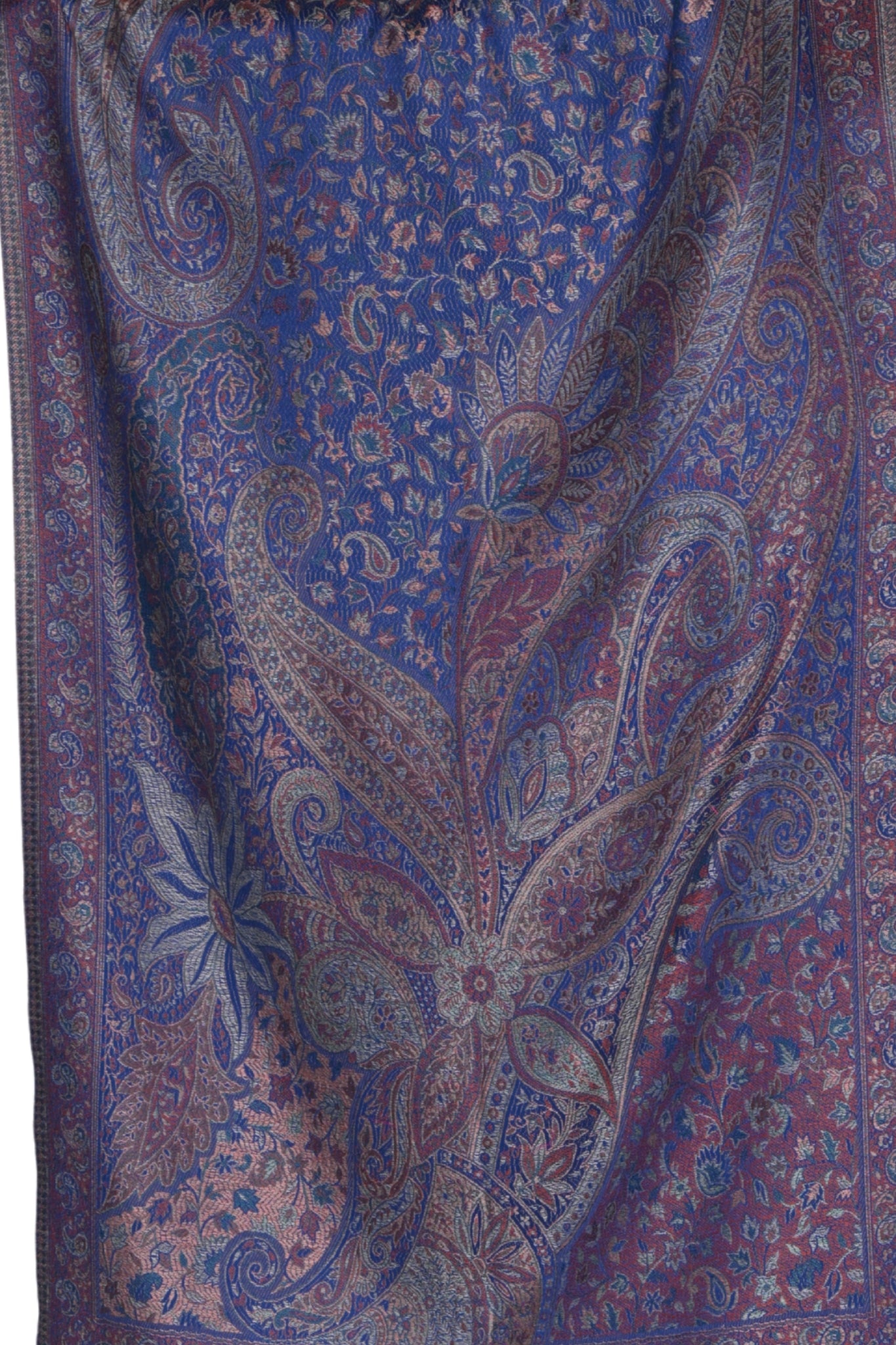 Taroob Faux Pashmina Antique Jamawar Stole