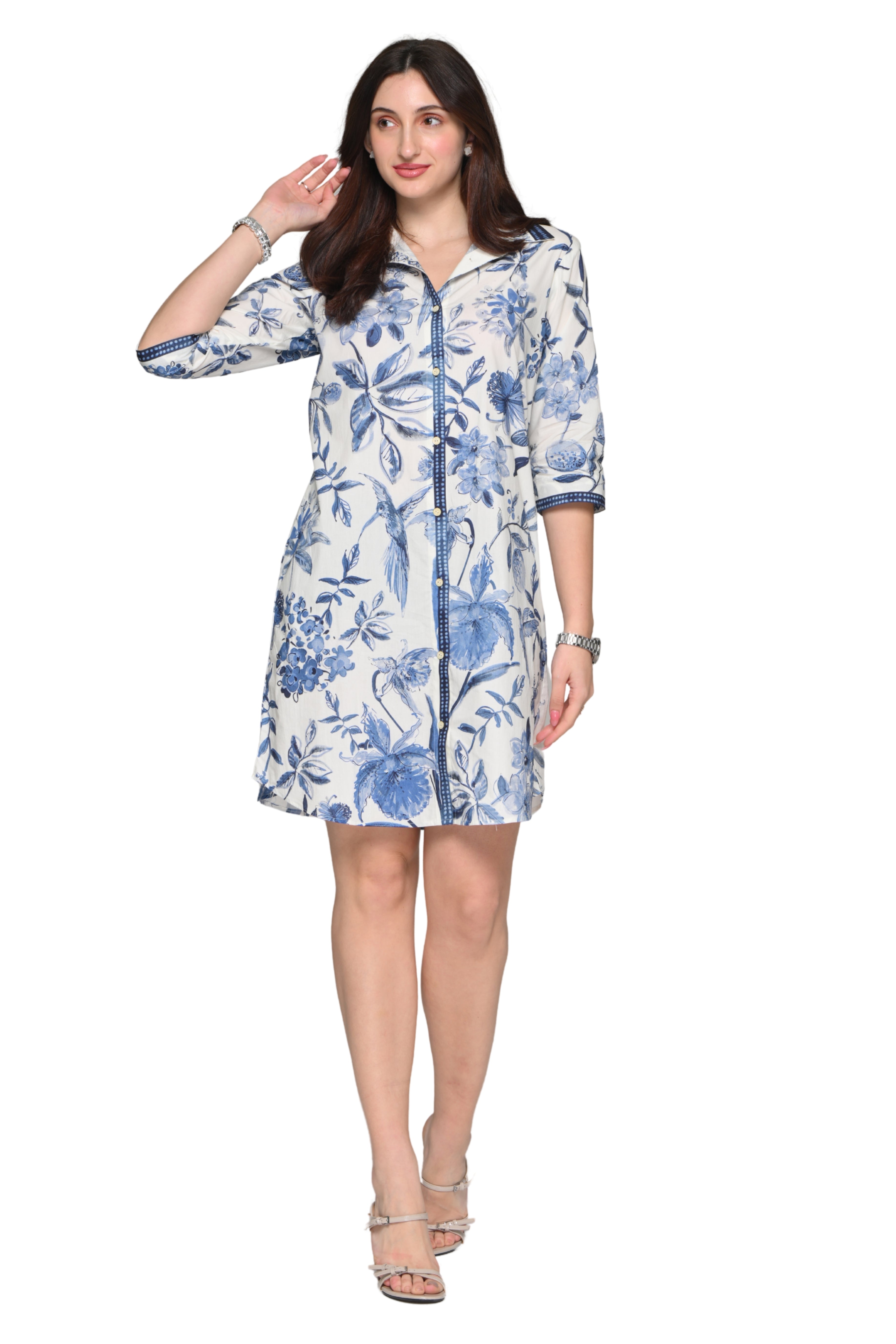 Taroob Garden Rhapsody Midi Dress