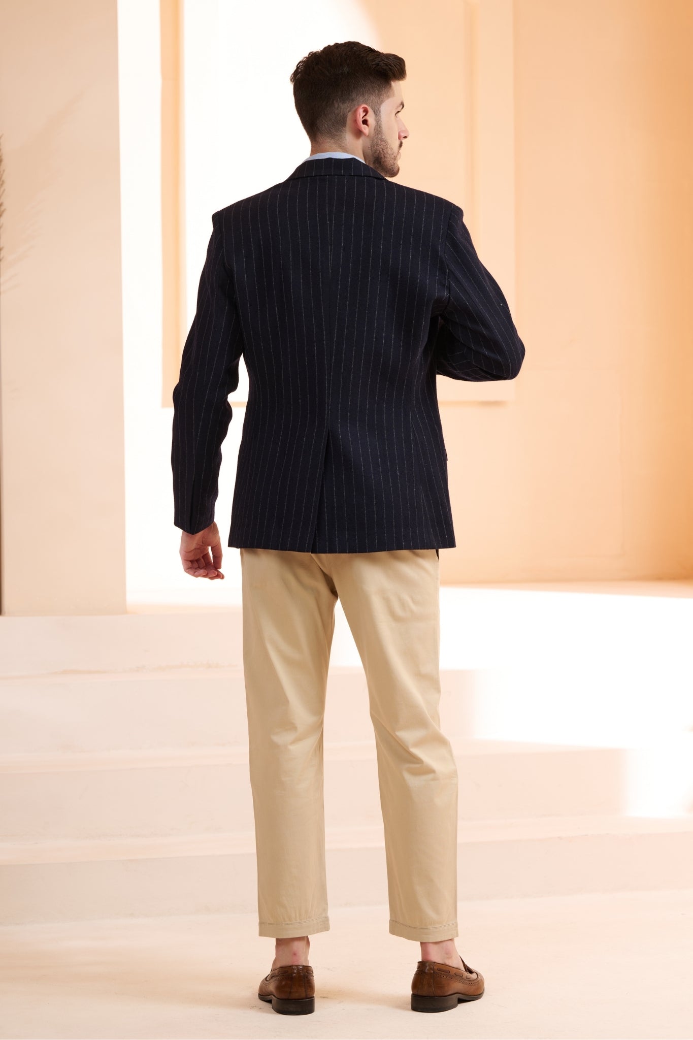 Taroob Double Breast Wool Blazer
