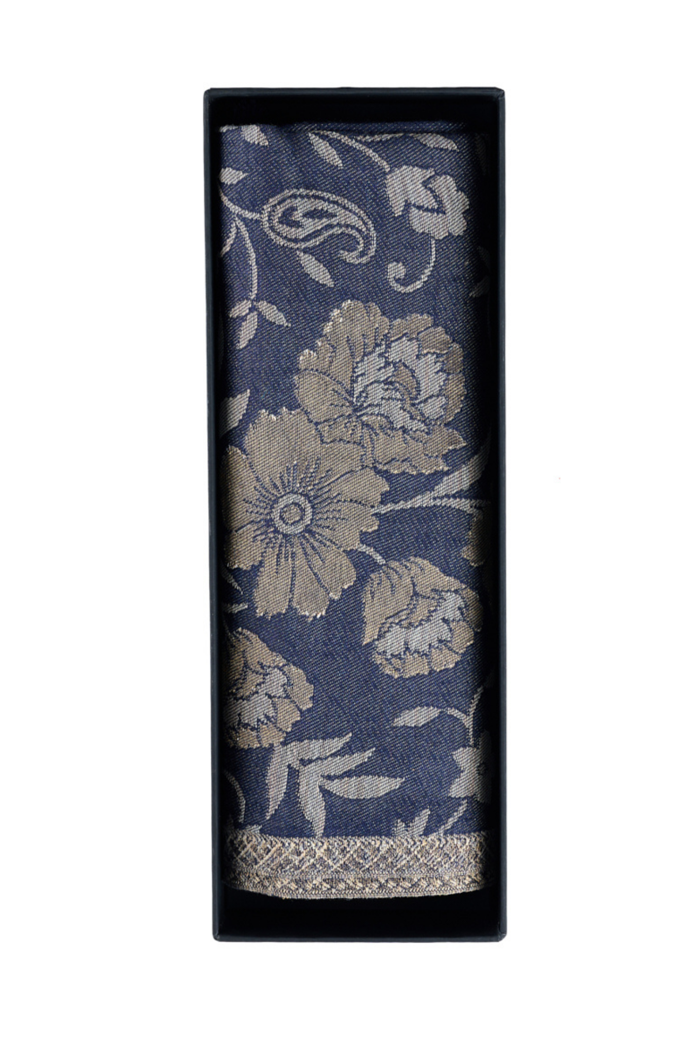 Taroob Gift Set of Zari Silk Jawar Stole for Him or Her ( Unisex Stole )