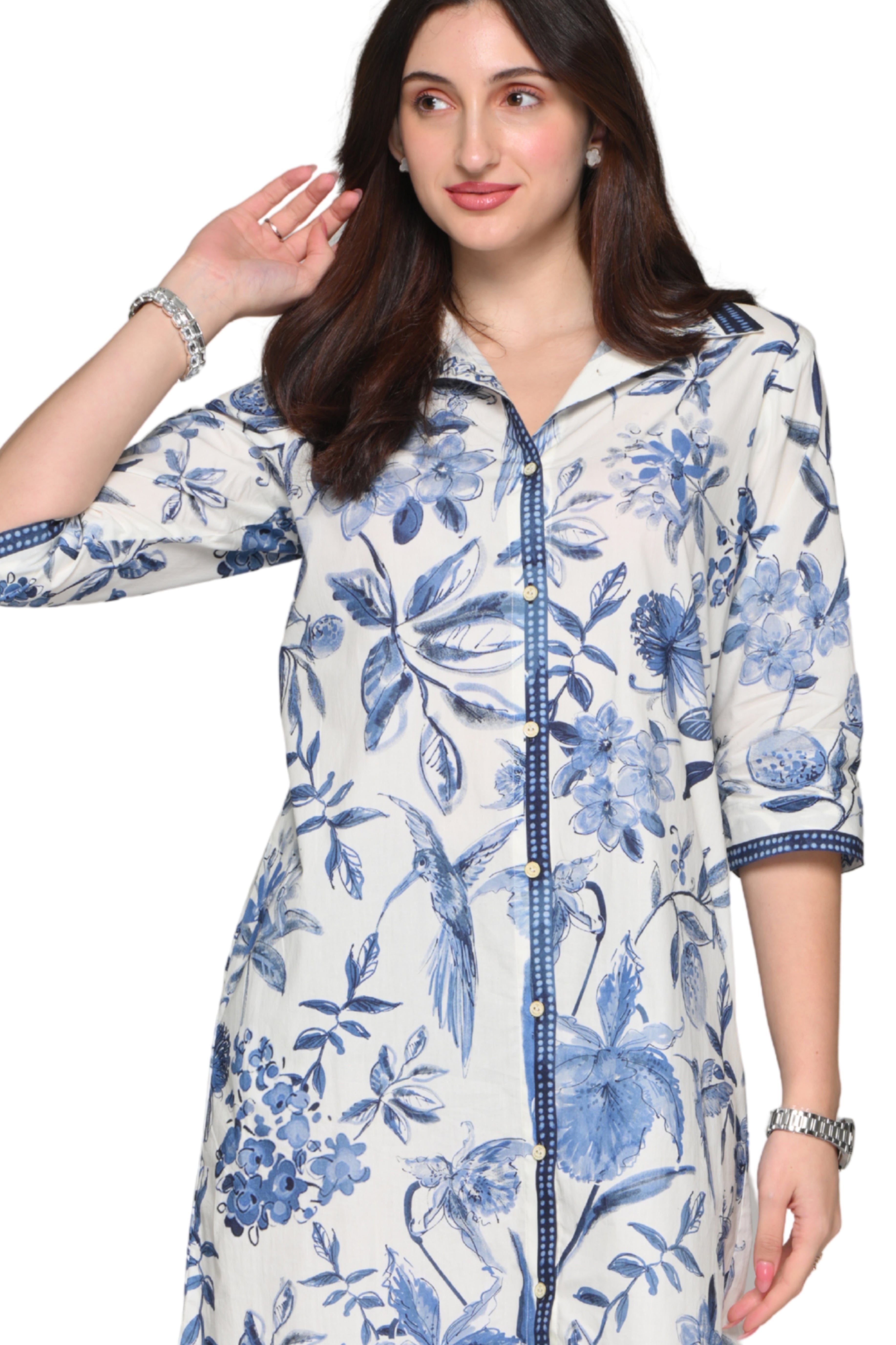 Taroob Garden Rhapsody Midi Dress