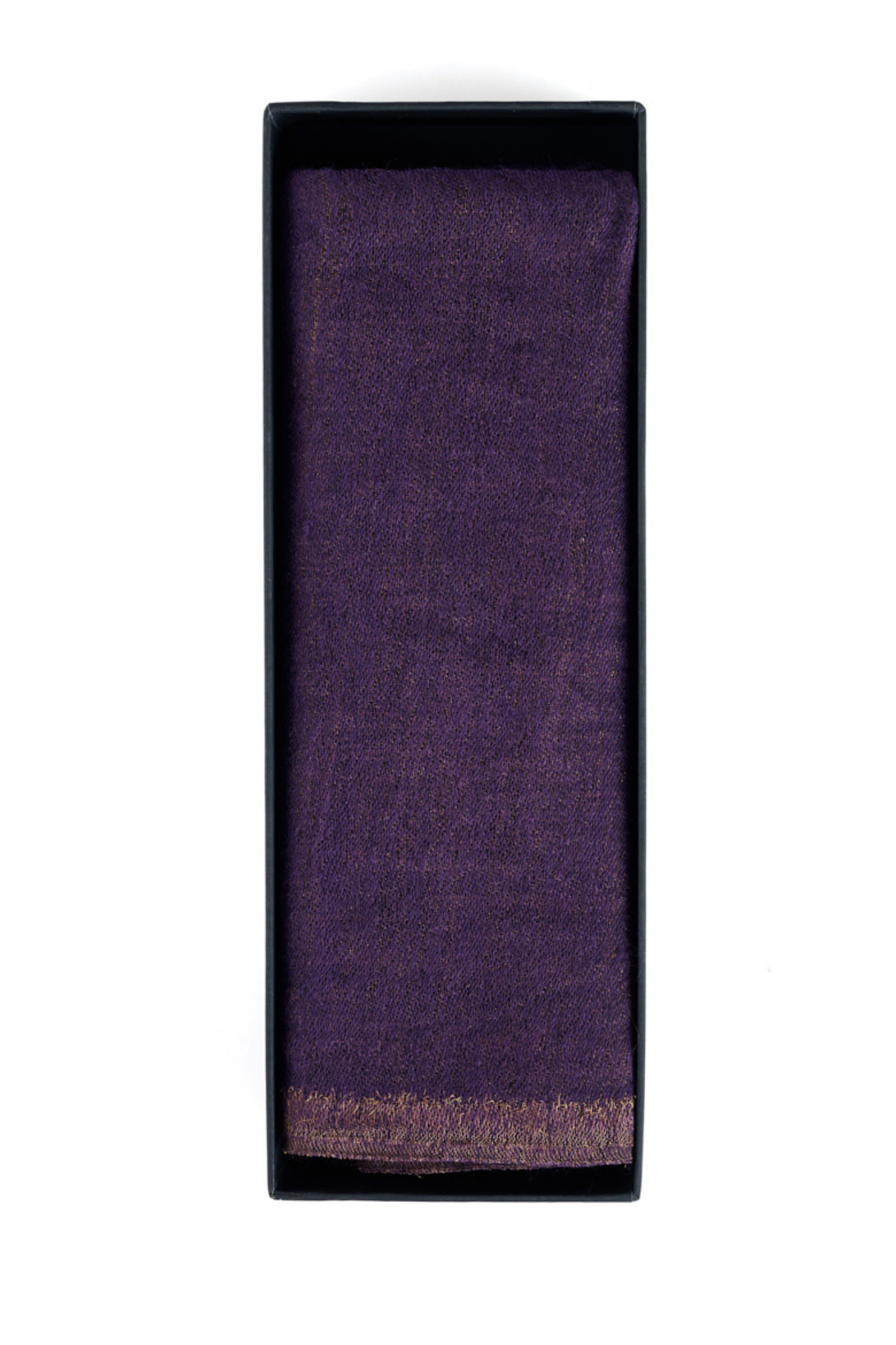 Gift Set of Fine Wool Reversible Zari Stole for Her – Women's Gift Boxes for Her – Alternate view | Taroob
