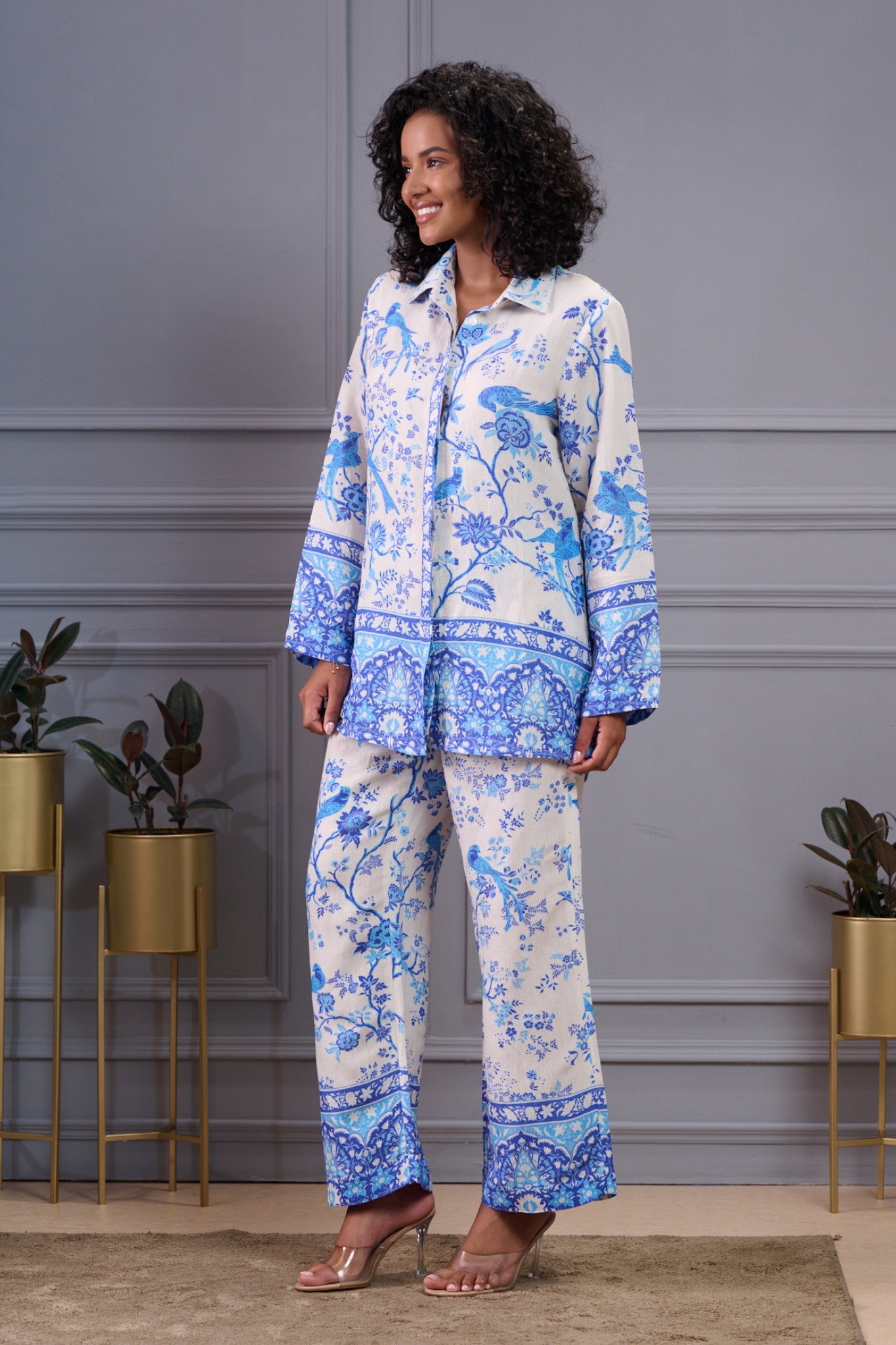 Taroob Linen Safari Co-ord Set