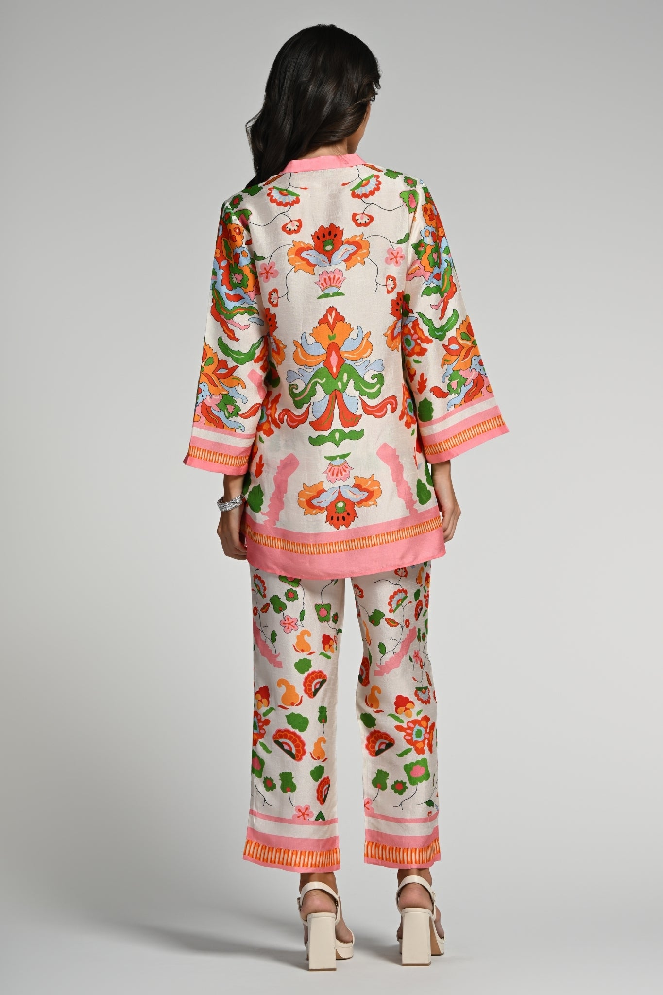 Taroob Floral Utopia Tunic Set