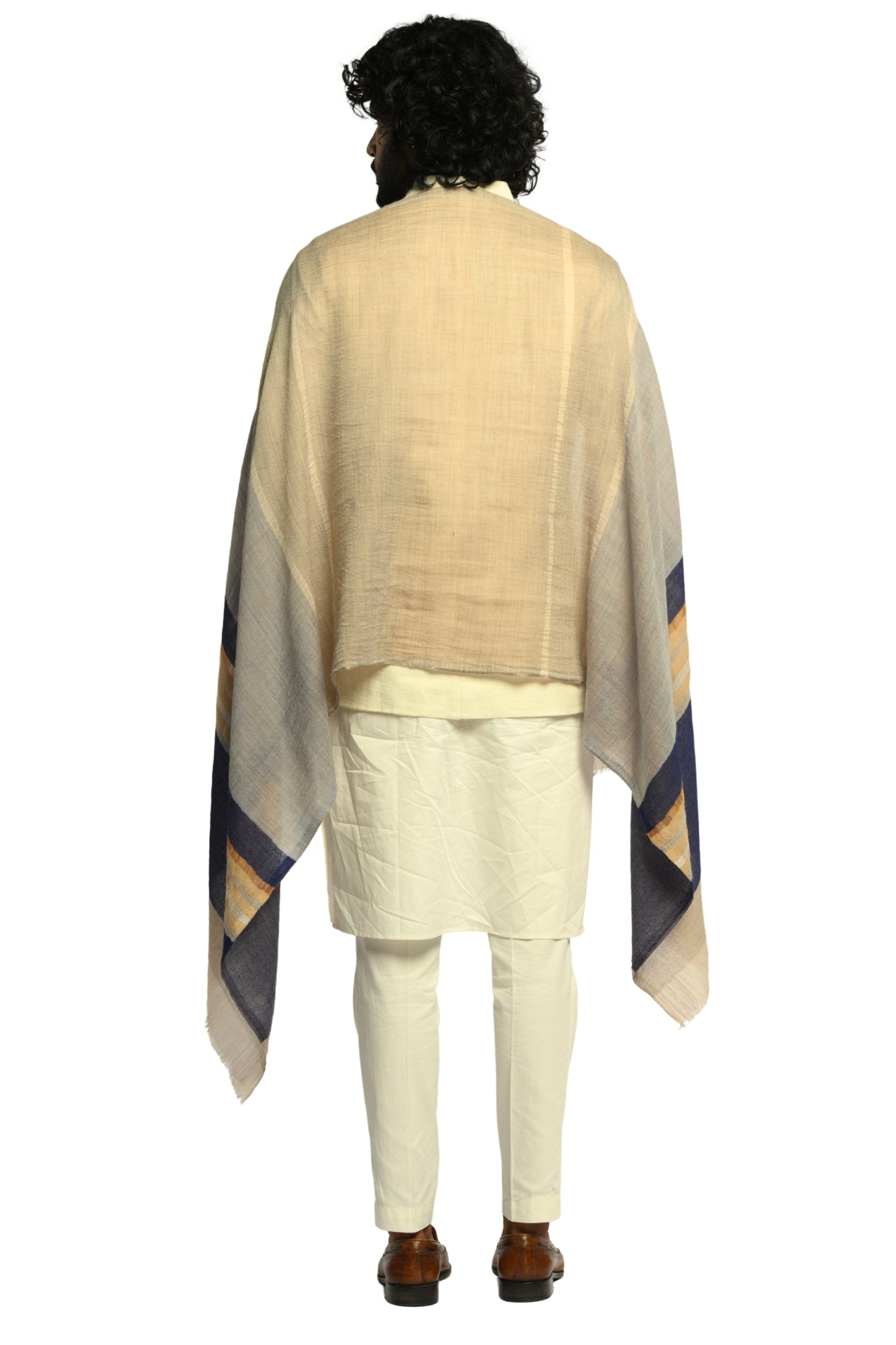 Taroob Gleamline Wool Scarf