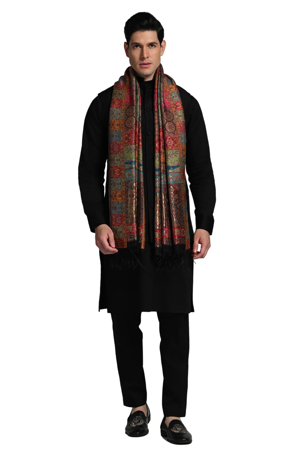 Taroob Gift Set of Unisex Silk Dupatta  Stole for Him or Her