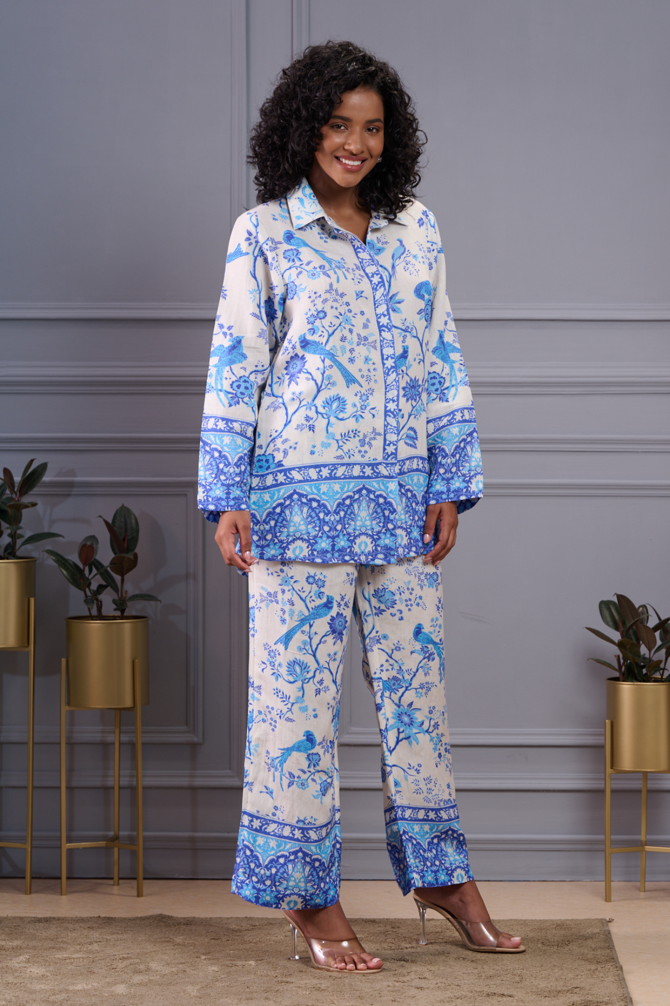 Taroob Linen Safari Co-ord Set