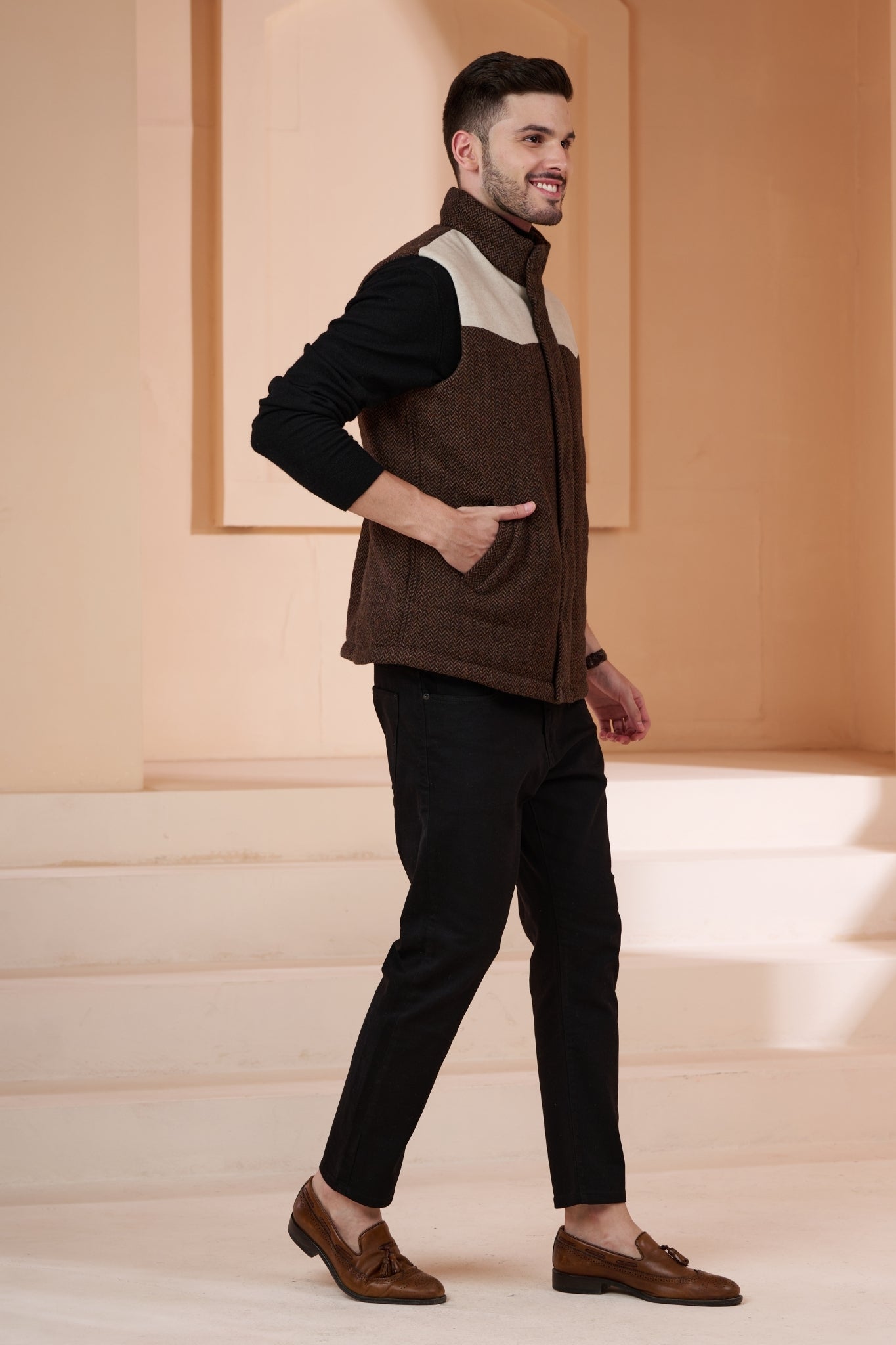 Taroob Wool Puffer Gilet