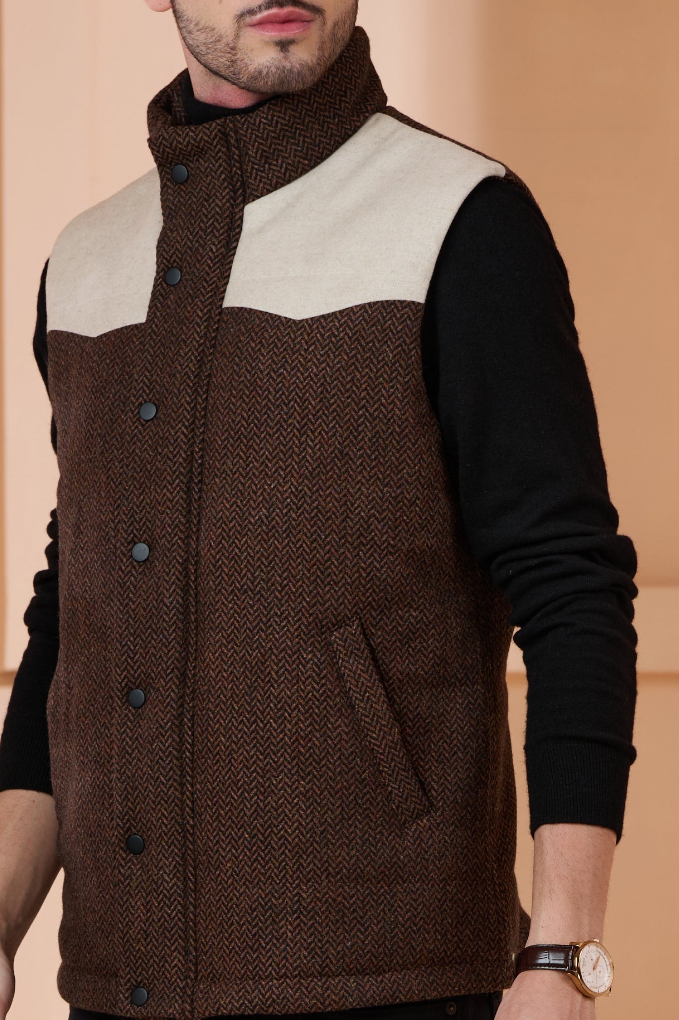 Taroob Wool Puffer Gilet