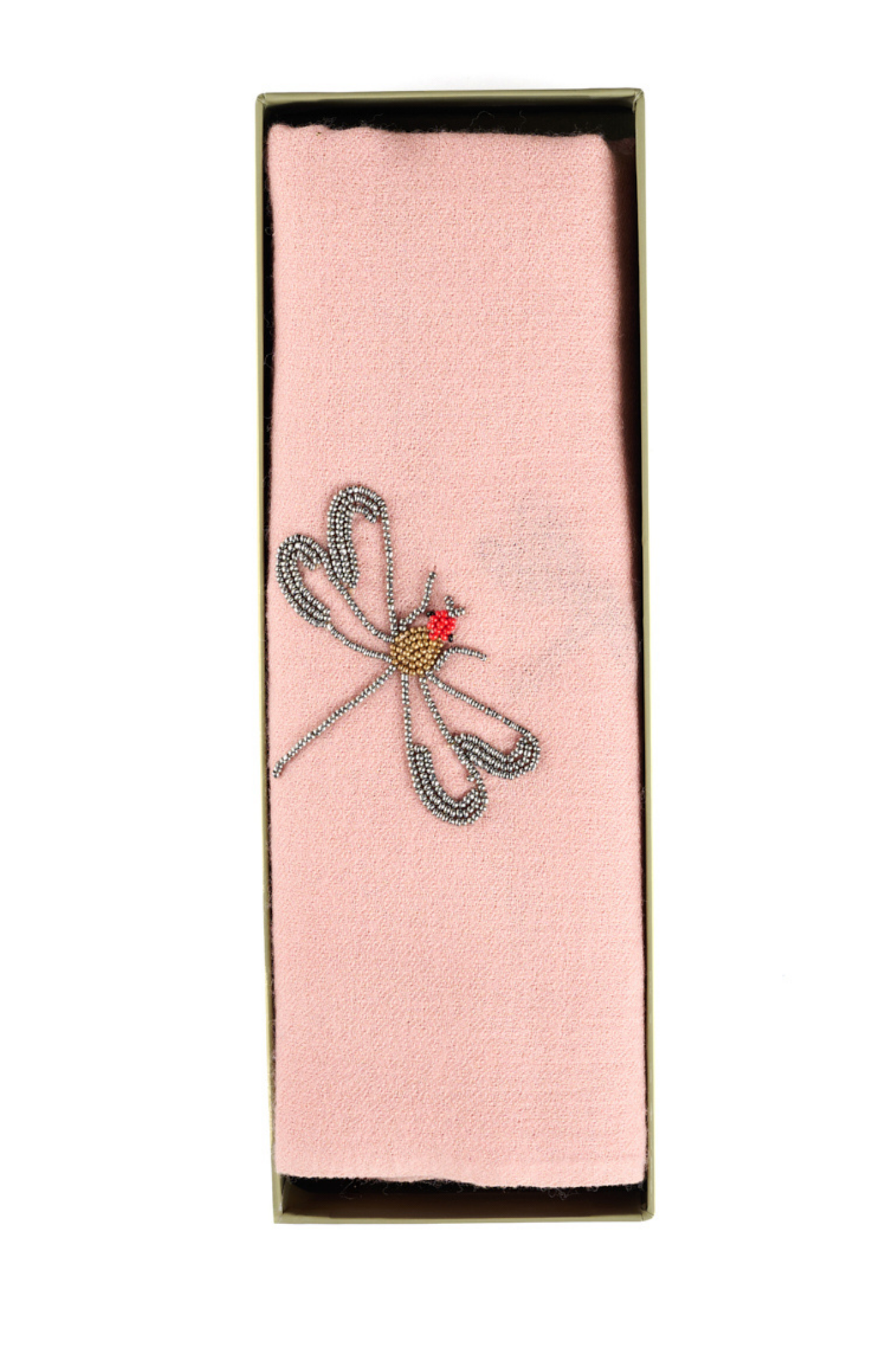 Taroob Gift Set of Hand Embellished Wool Silk Stole for Her