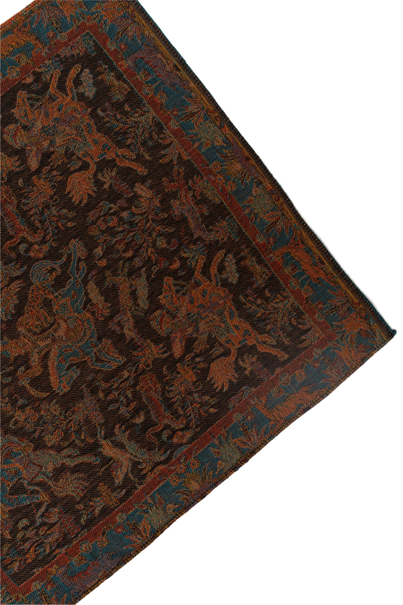 Taroob Shikar-dar Jamawar Pocket Square