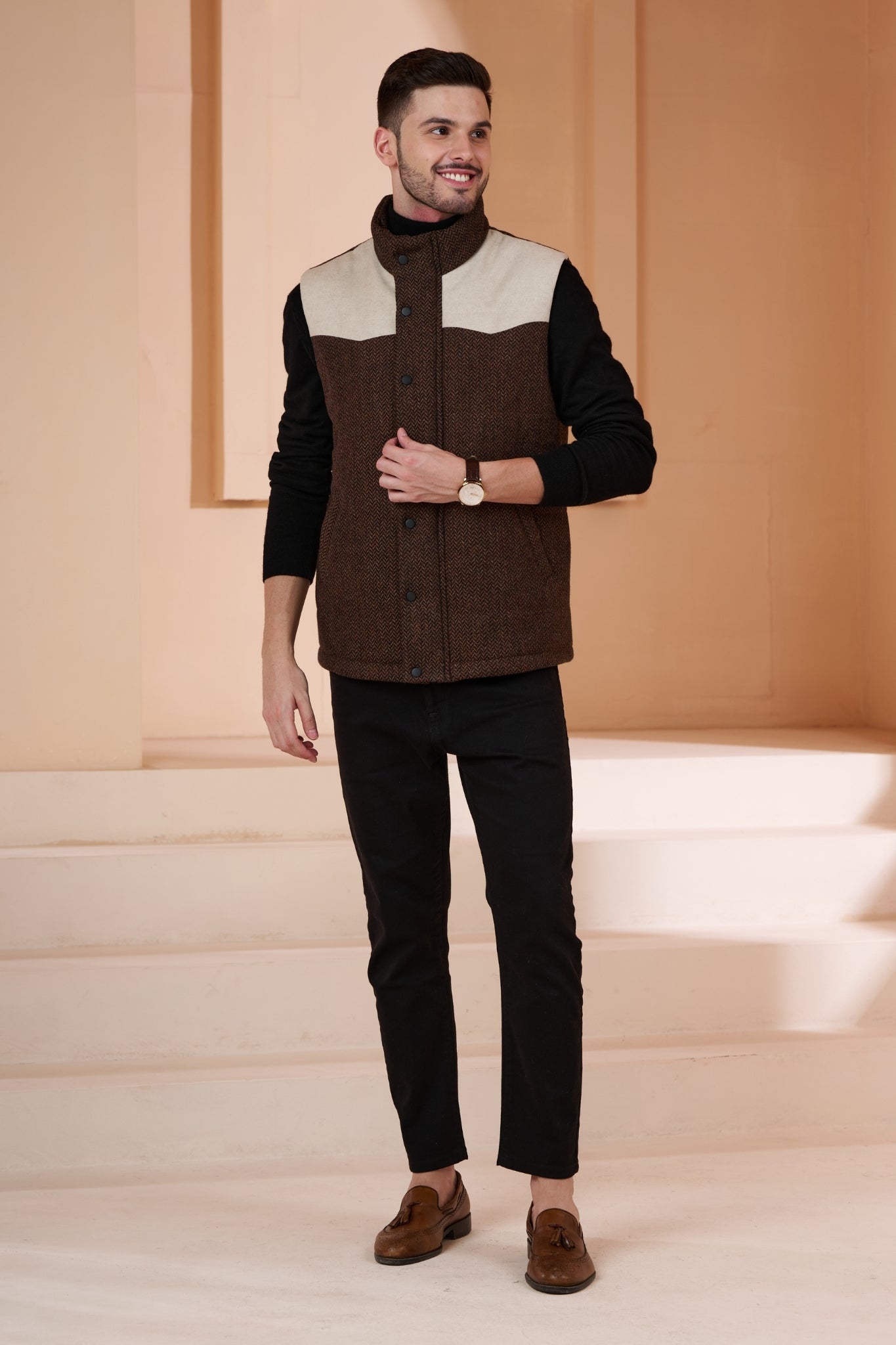 Taroob Wool Puffer Gilet