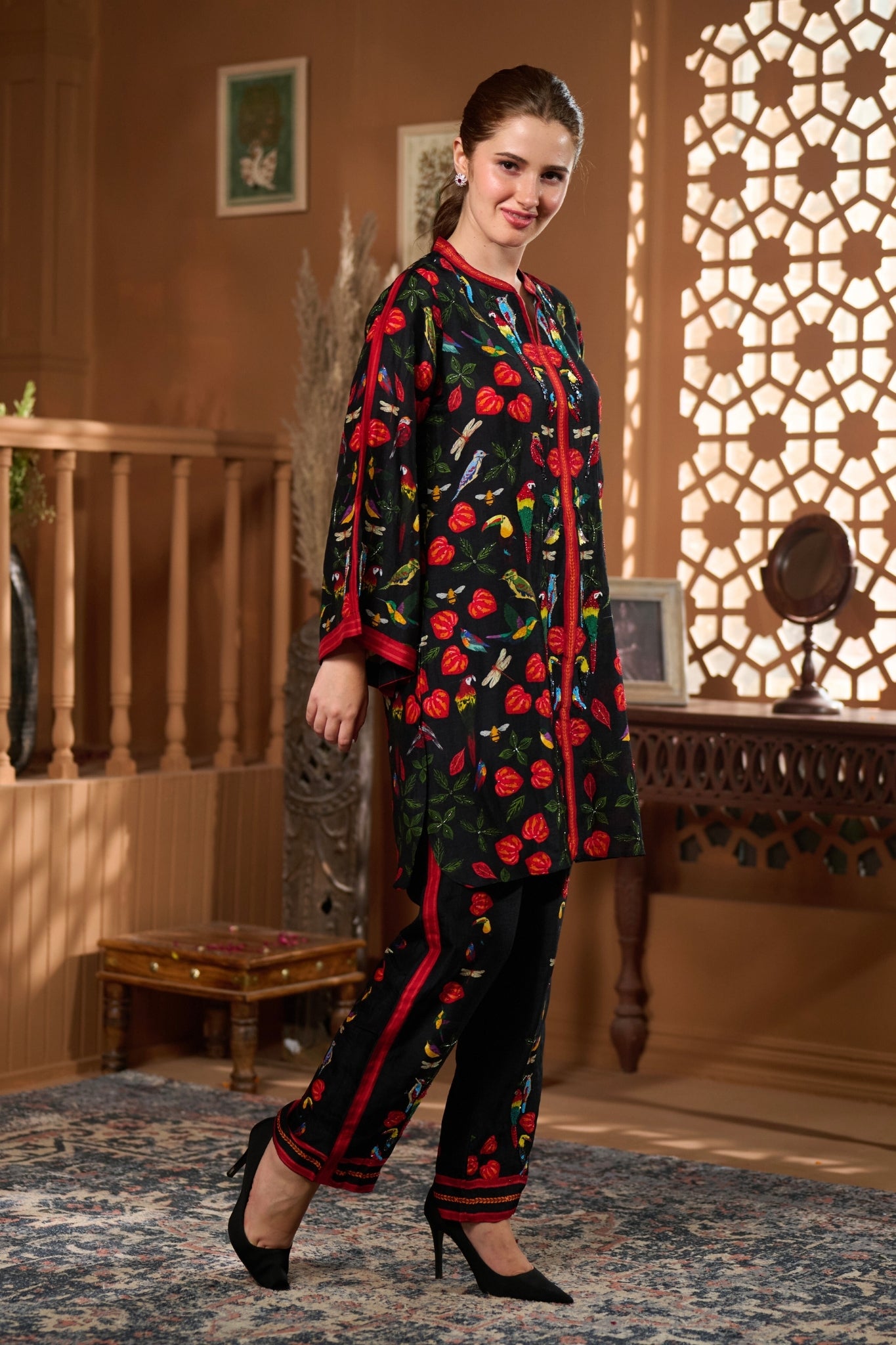 Taroob Bagh-e-bulbul Embellsihed Co-ord Set