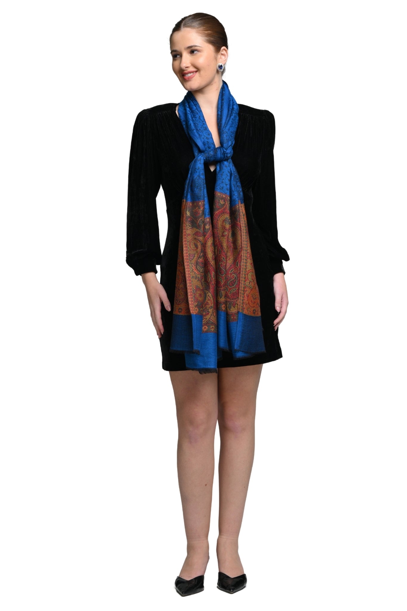 Taroob Wool Rich Kashmiri Stole