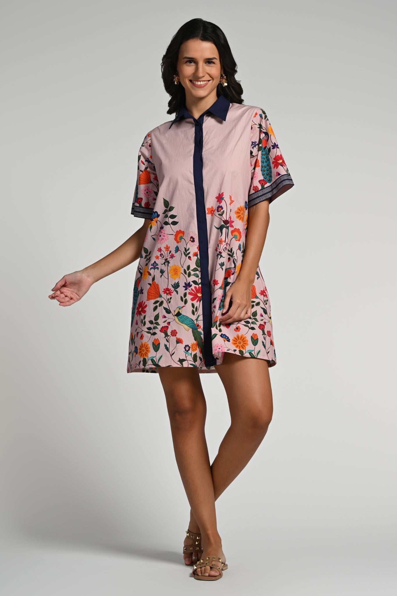 Taroob Bageecha Cotton Dress