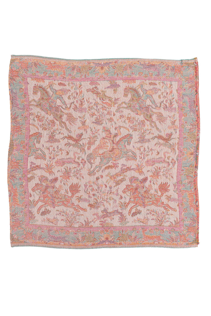 Taroob Shikar-dar Jamawar Pocket Square