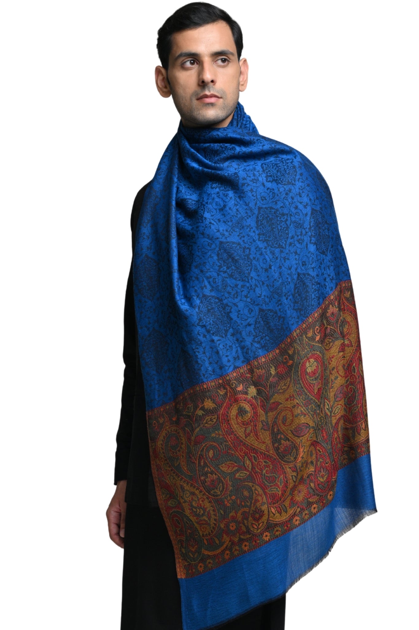 Taroob Wool Rich Kashmiri Stole