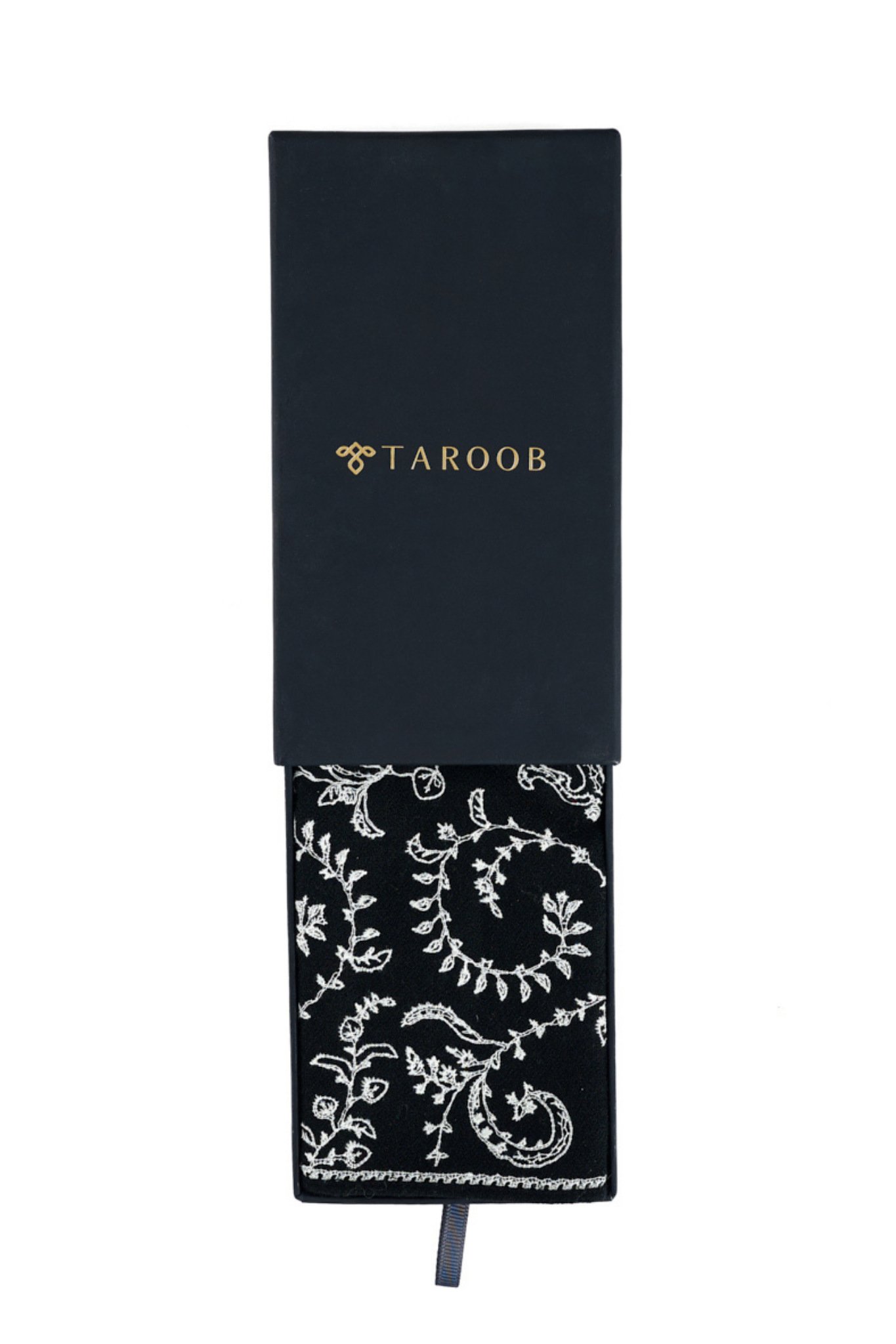 Taroob Embroidered Sozni Kashmiri Pocket Square
