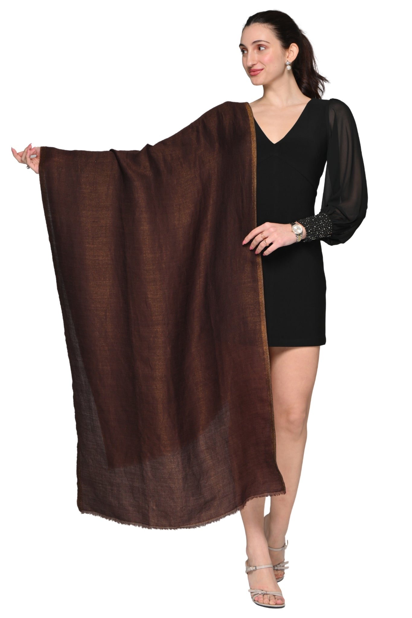 Taroob Solid Glitz Scarf