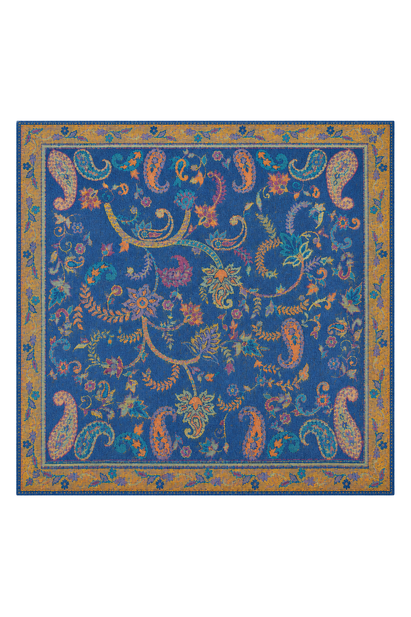 Taroob Gift Set of Silk Jamawar Stole & Pocket Square