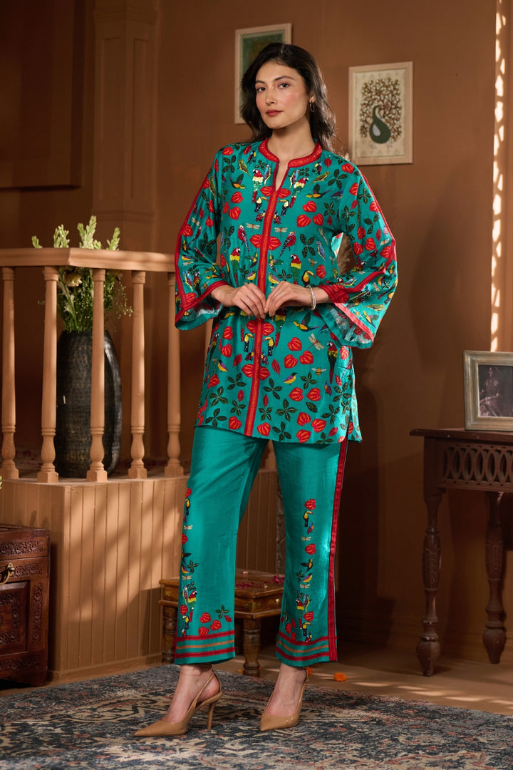 Taroob Bagh-e-bulbul Embellsihed Co-ord Set