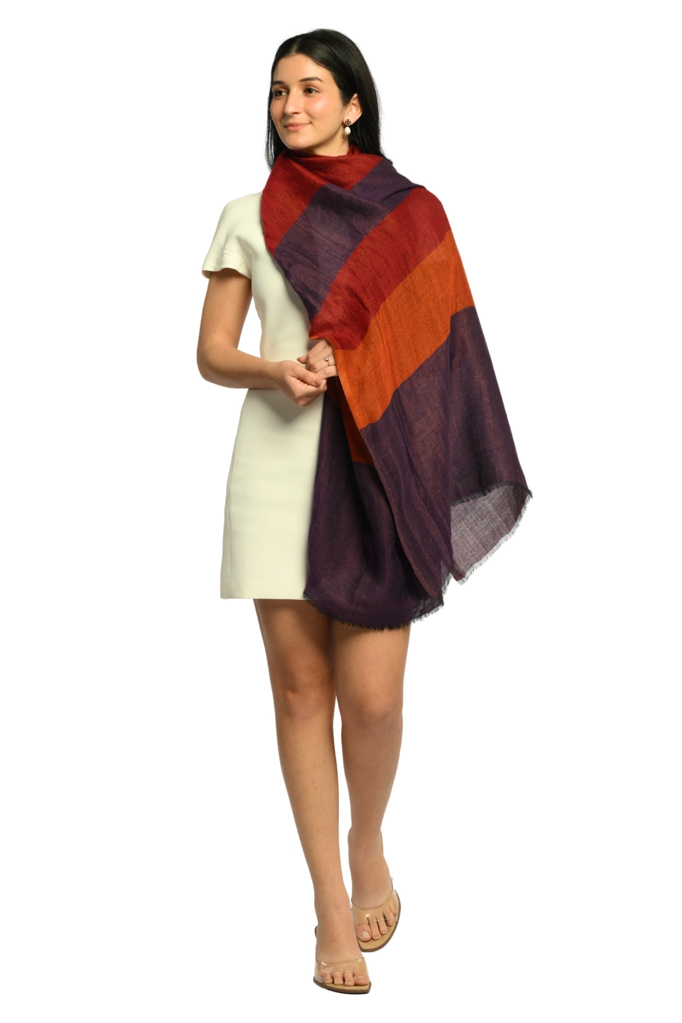 Taroob Statement Wool Zari Stole