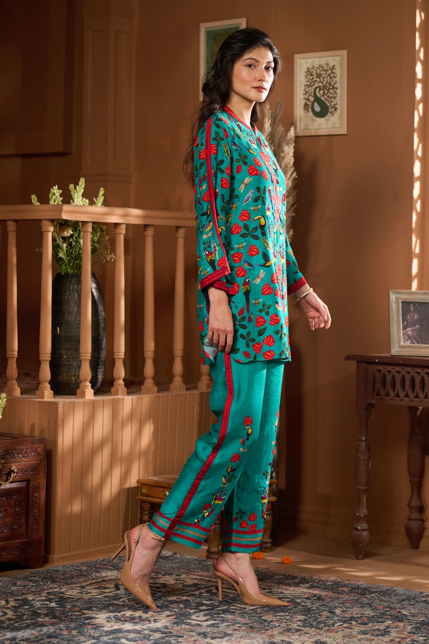 Taroob Bagh-e-bulbul Embellsihed Co-ord Set