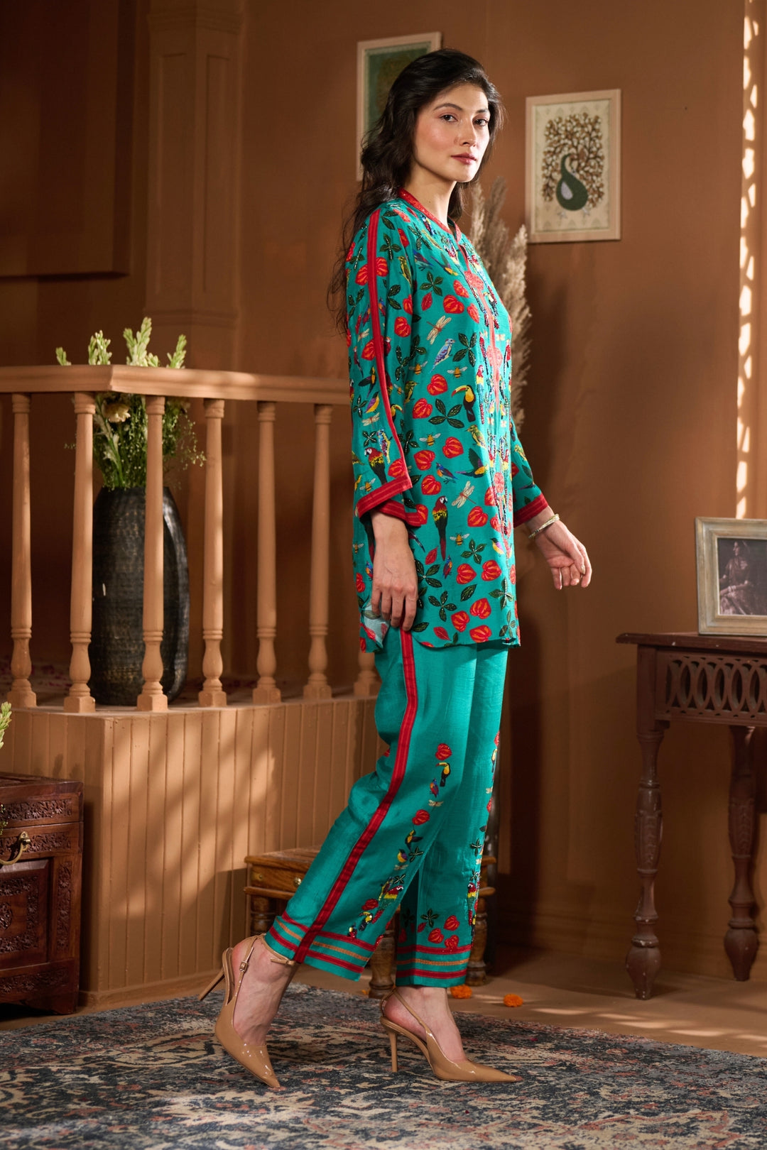 Taroob Bagh-e-bulbul Embellsihed Co-ord Set