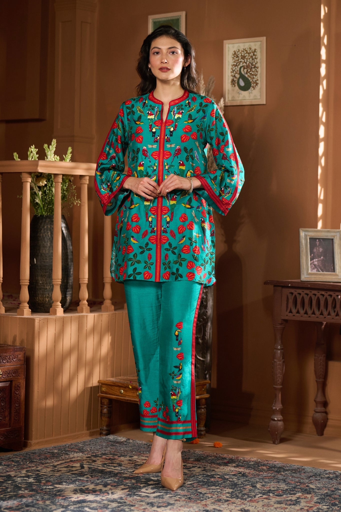 Taroob Bagh-e-bulbul Embellsihed Co-ord Set