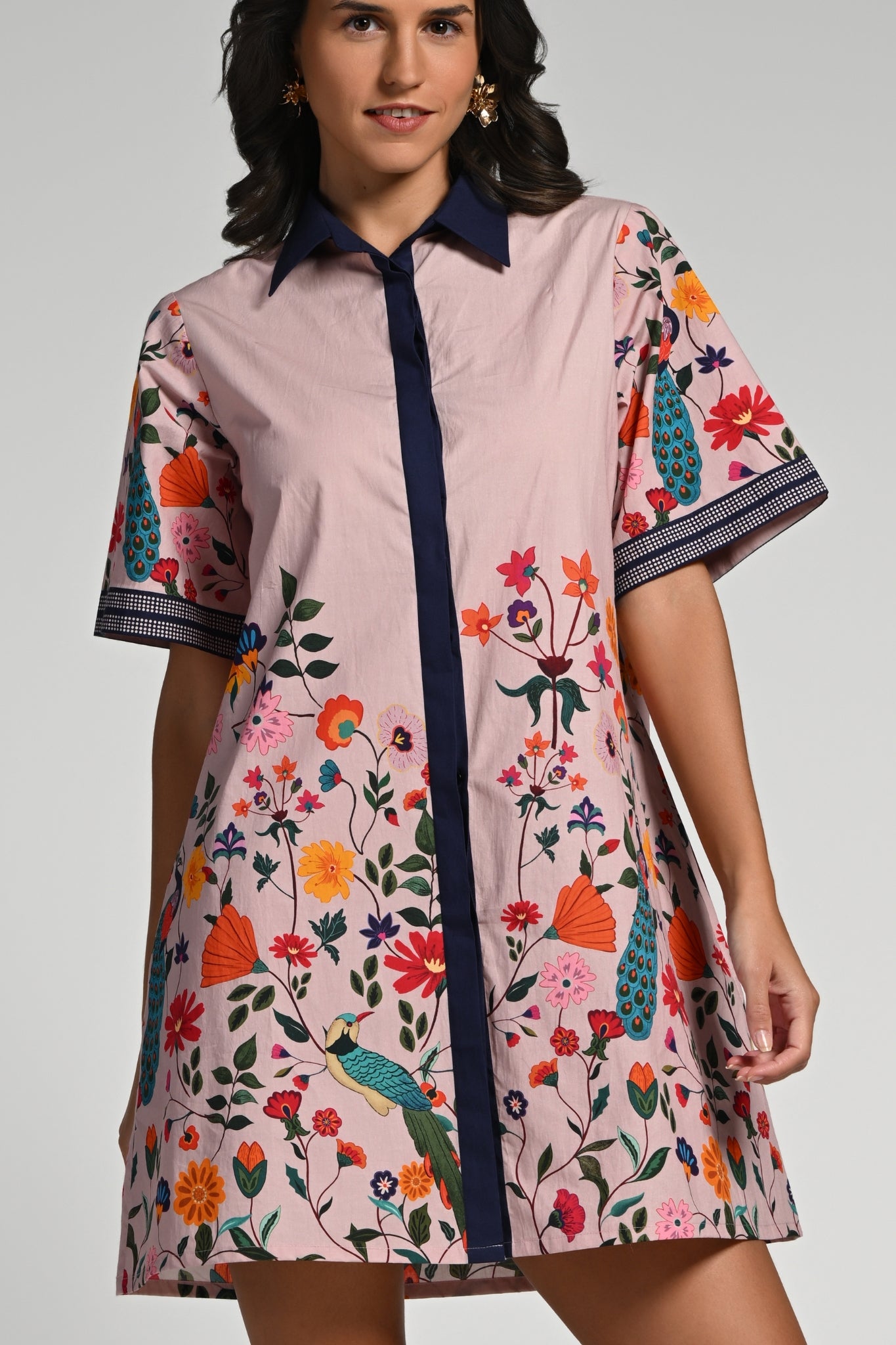 Taroob Bageecha Cotton Dress