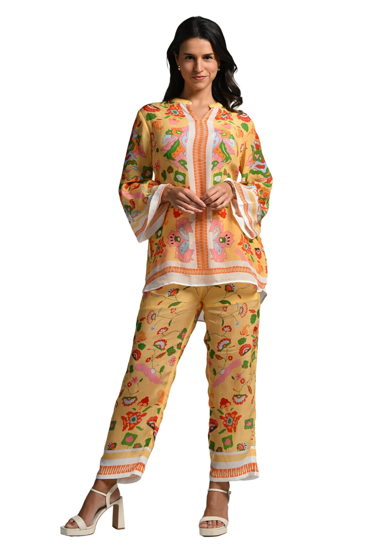 Taroob Floral Utopia Tunic Set