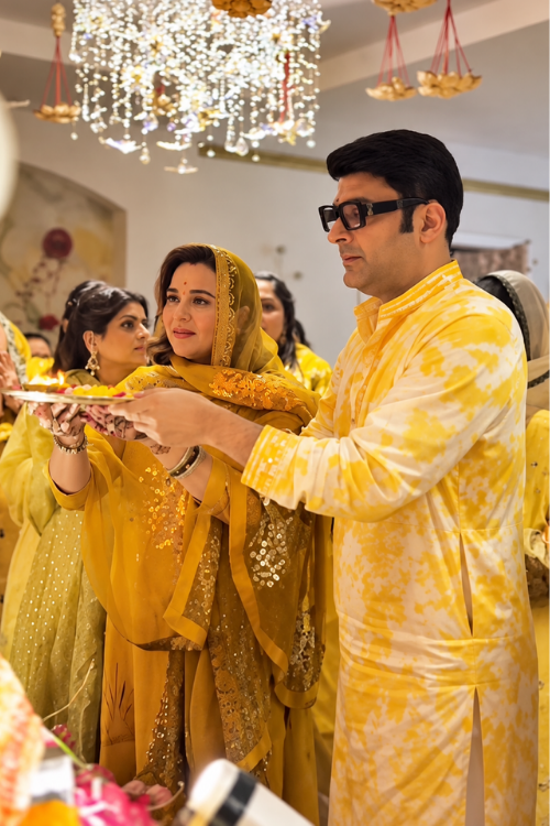 Kapil Sharma In Tie Dye Kurta Set