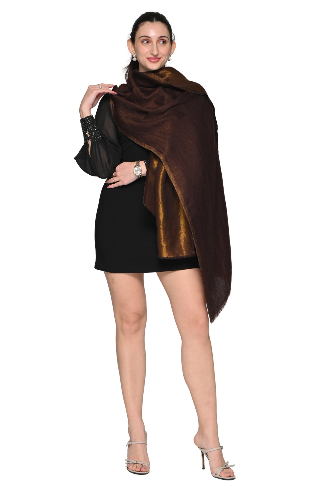 Taroob Solid Glitz Scarf