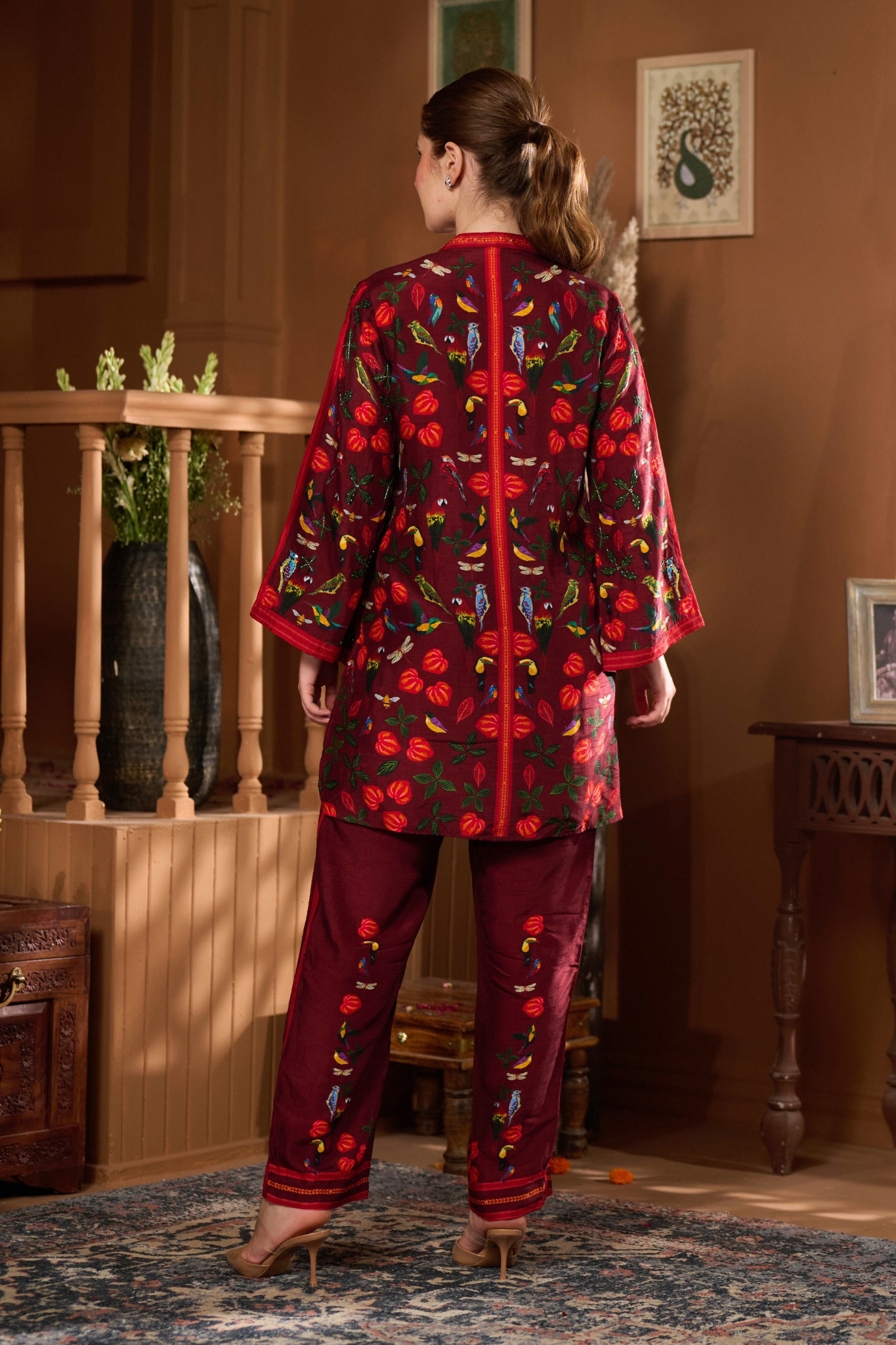 Taroob Bagh-e-bulbul Embellsihed Co-ord Set