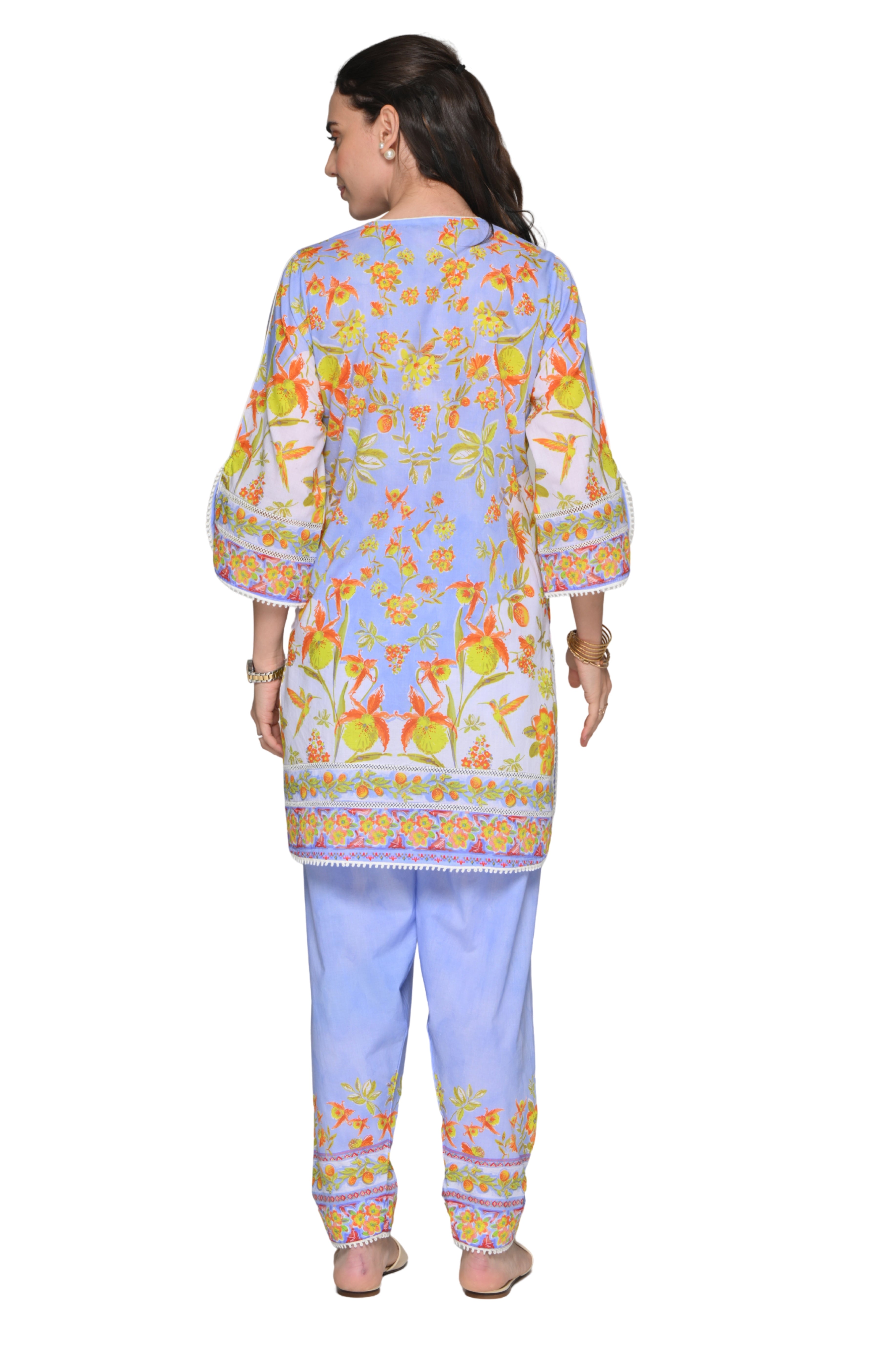Taroob Garden Rhapsody Cotton Kurta Set