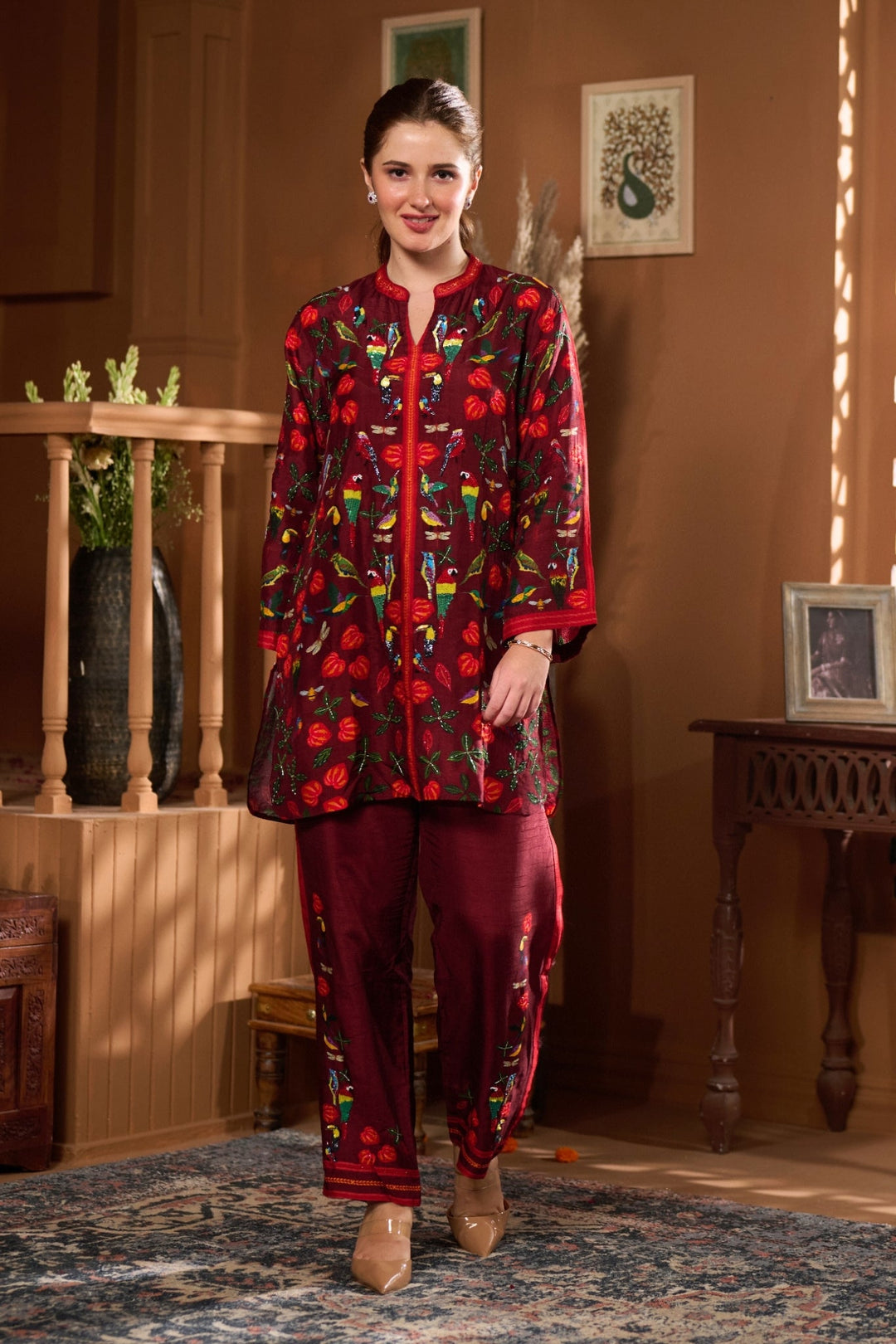 Taroob Bagh-e-bulbul Embellsihed Co-ord Set