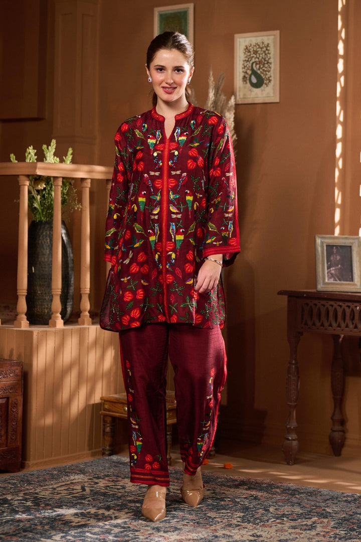 Taroob Bagh-e-bulbul Embellsihed Co-ord Set