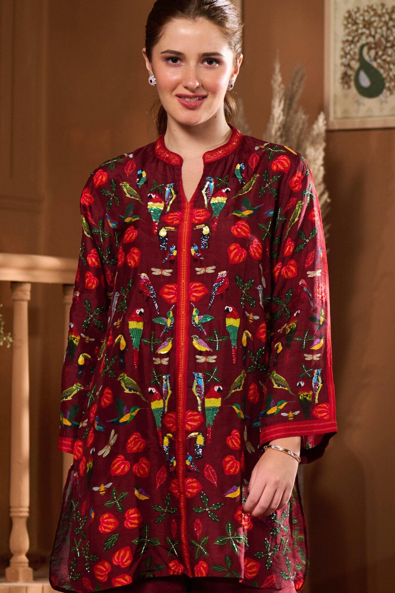 Taroob Bagh-e-bulbul Embellsihed Co-ord Set