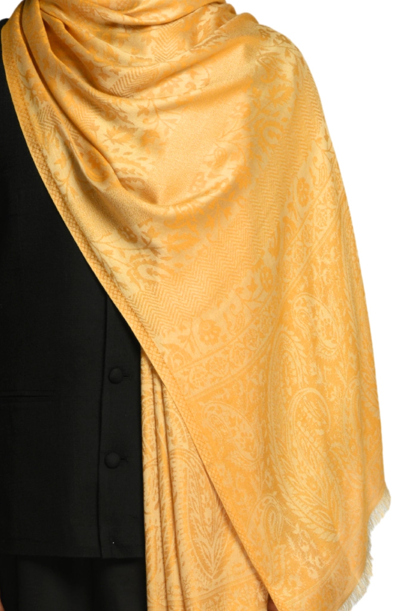 Taroob Fine Weave Silk Jamawar Stole