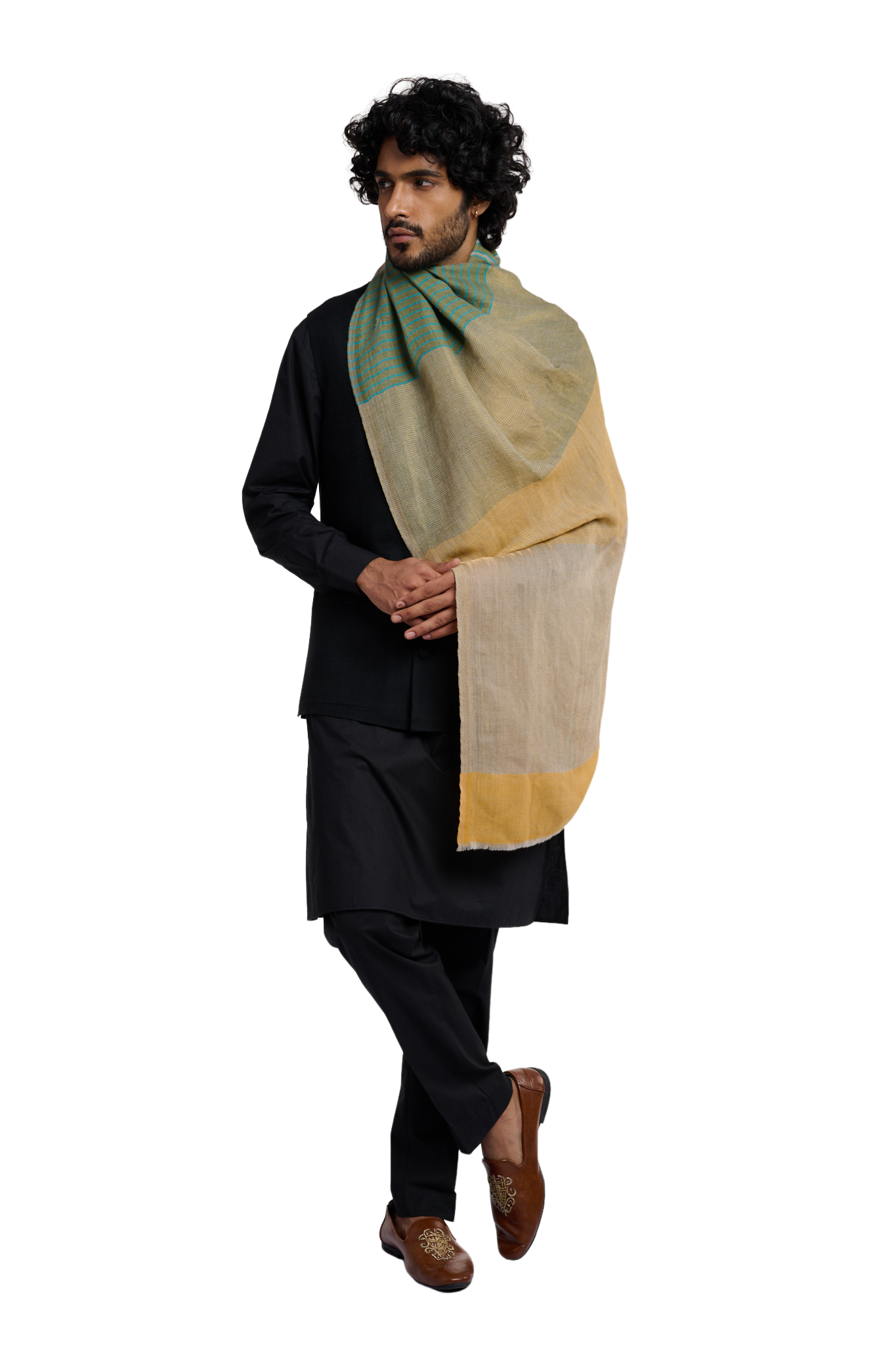 Taroob Fine Wool Moonlight Stole