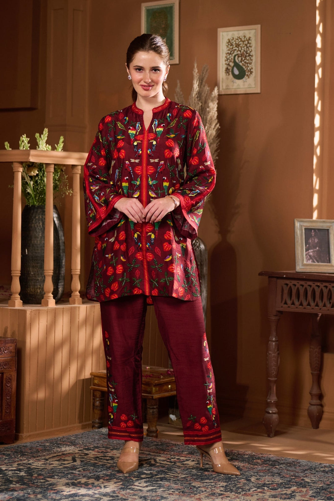 Taroob Bagh-e-bulbul Embellsihed Co-ord Set