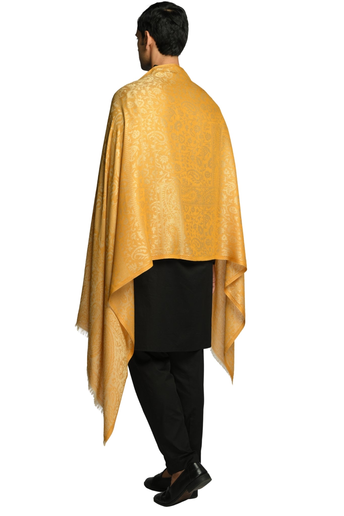 Taroob Fine Weave Silk Jamawar Stole